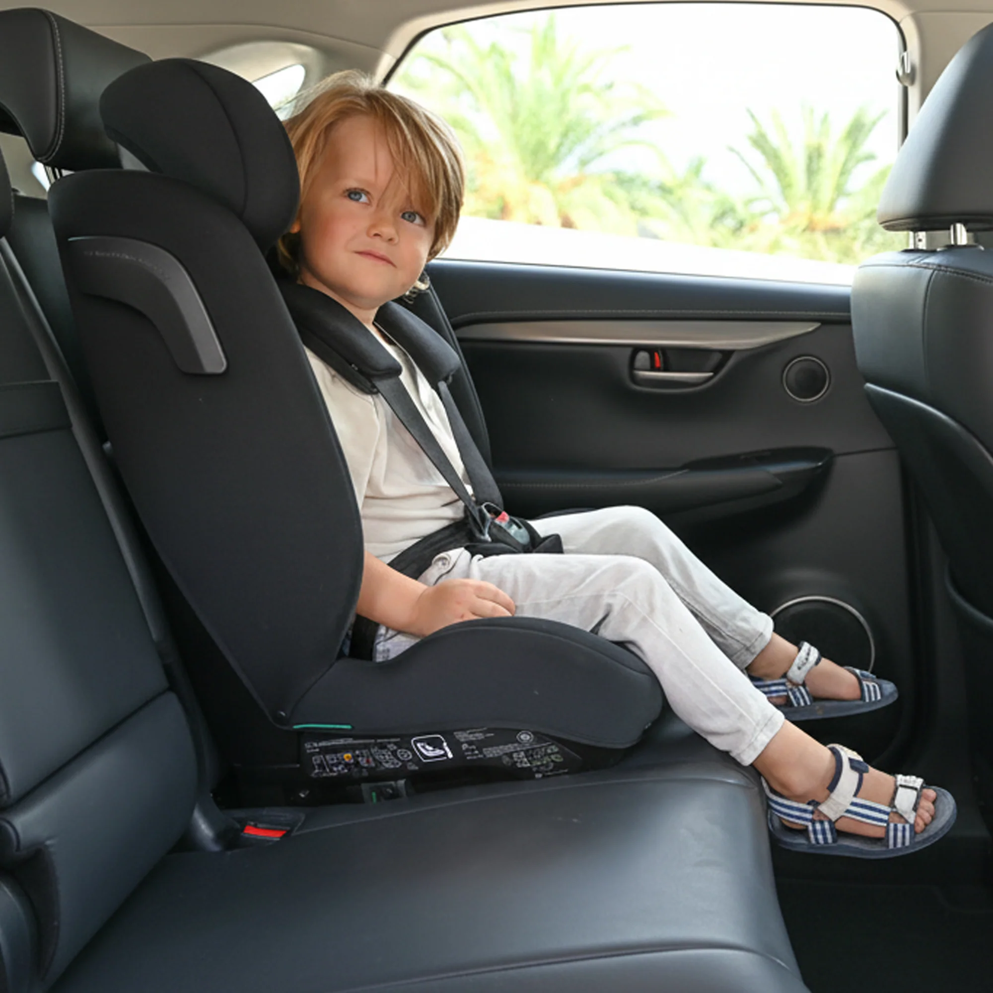 Carter Luxe i-Size/isofix Autostoel 76-150 cm - 9-36 kg - Diepe zitting - Afstelbare hoofdsteun - Veiligheidssystemen - Eenvoudig te reinigen - Groep 1/2/3 - Image 5