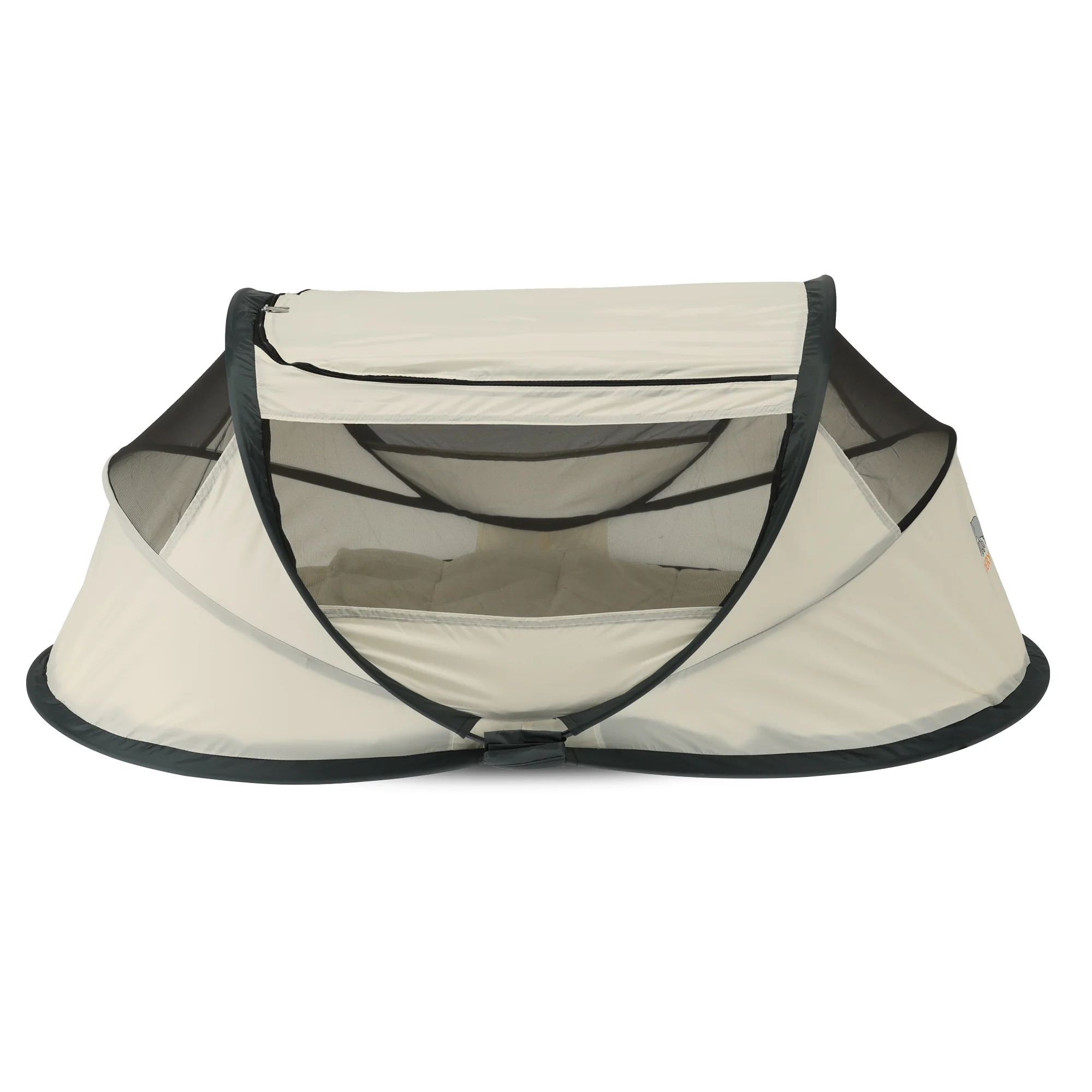 BabyBox baby tentje Campingbedje + katoenen dekje - Cream
