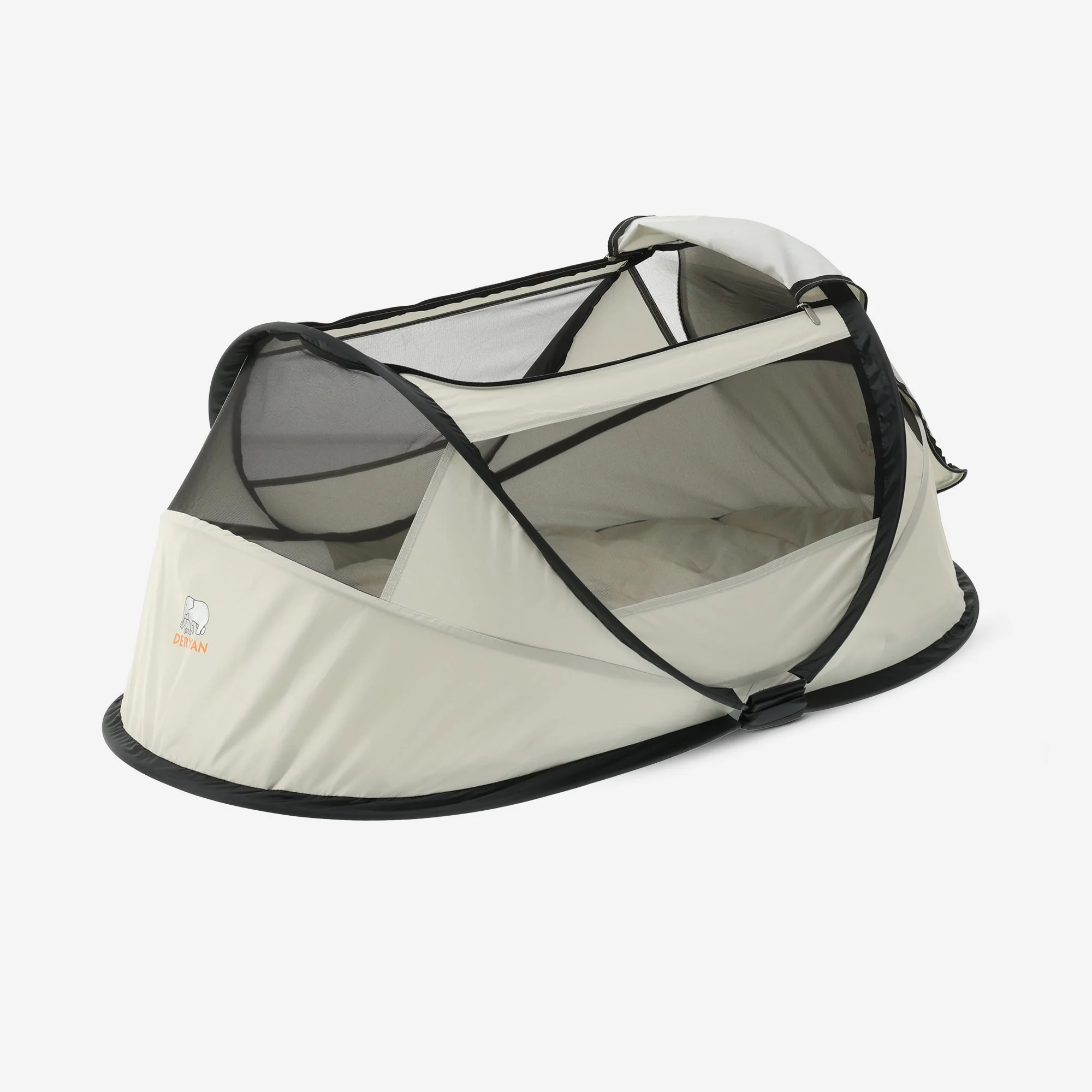 BabyBox baby tentje Campingbedje + katoenen dekje - Ivory - Image 5
