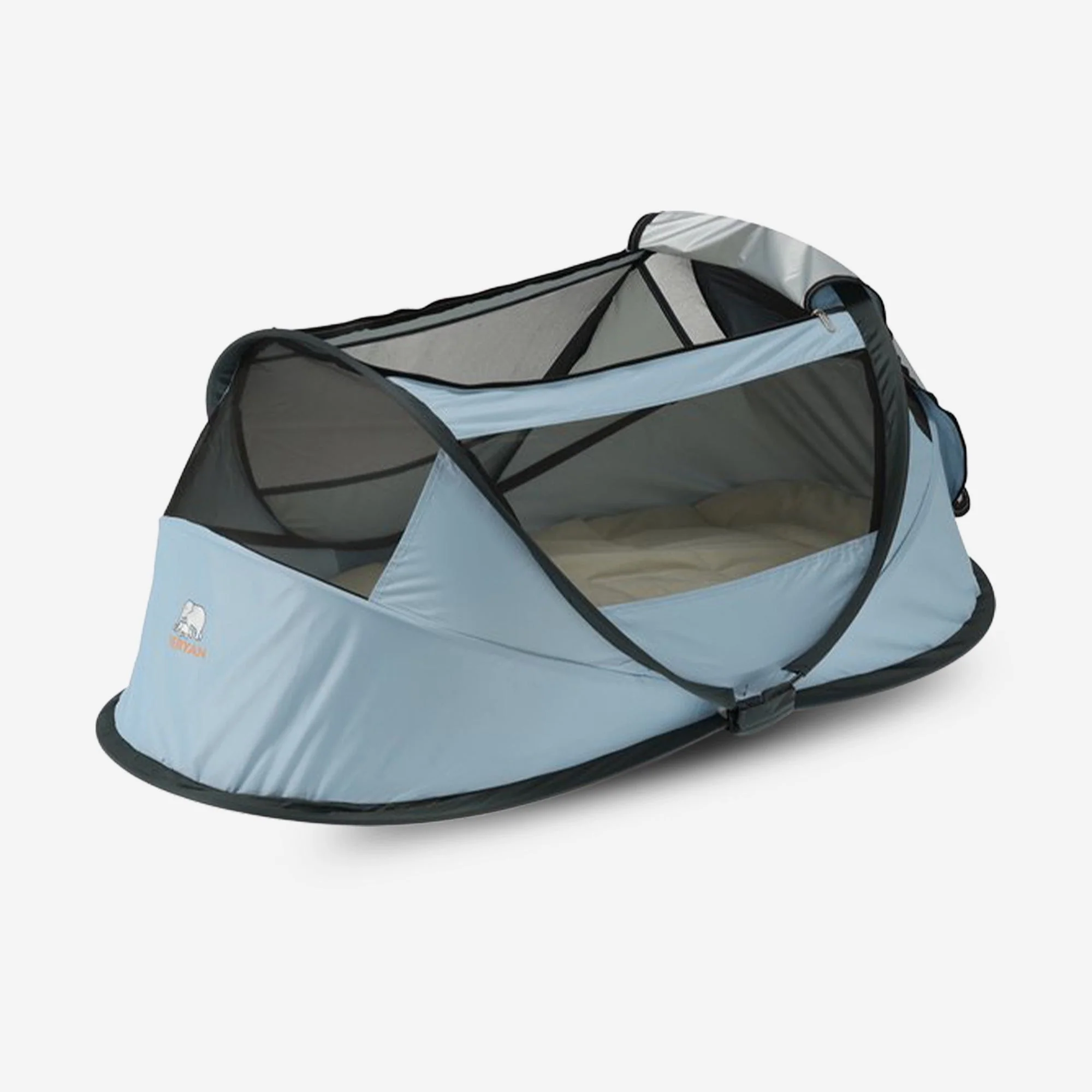 BabyBox baby tentje Campingbedje + katoenen dekje - Sky Blue - Image 5