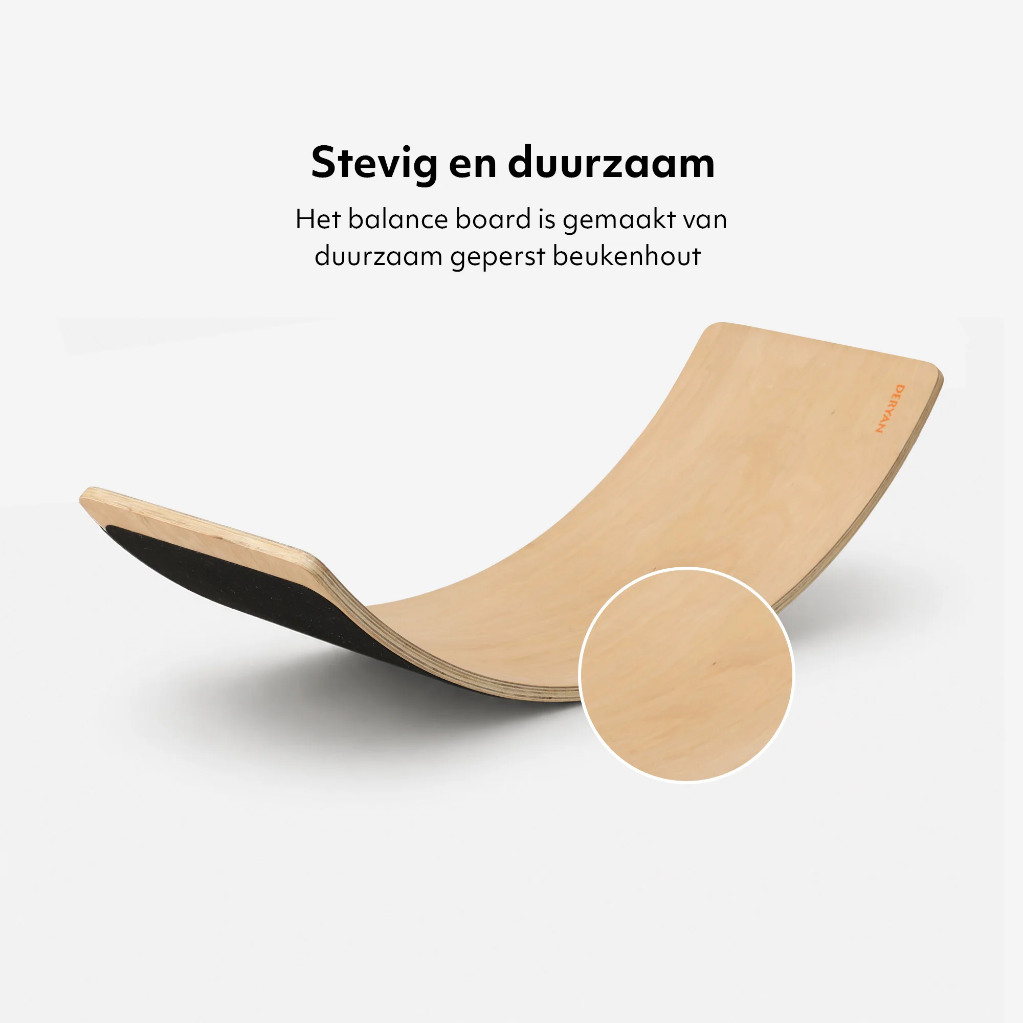 Balance Board Hout met Vilt 90 cm - Image 10
