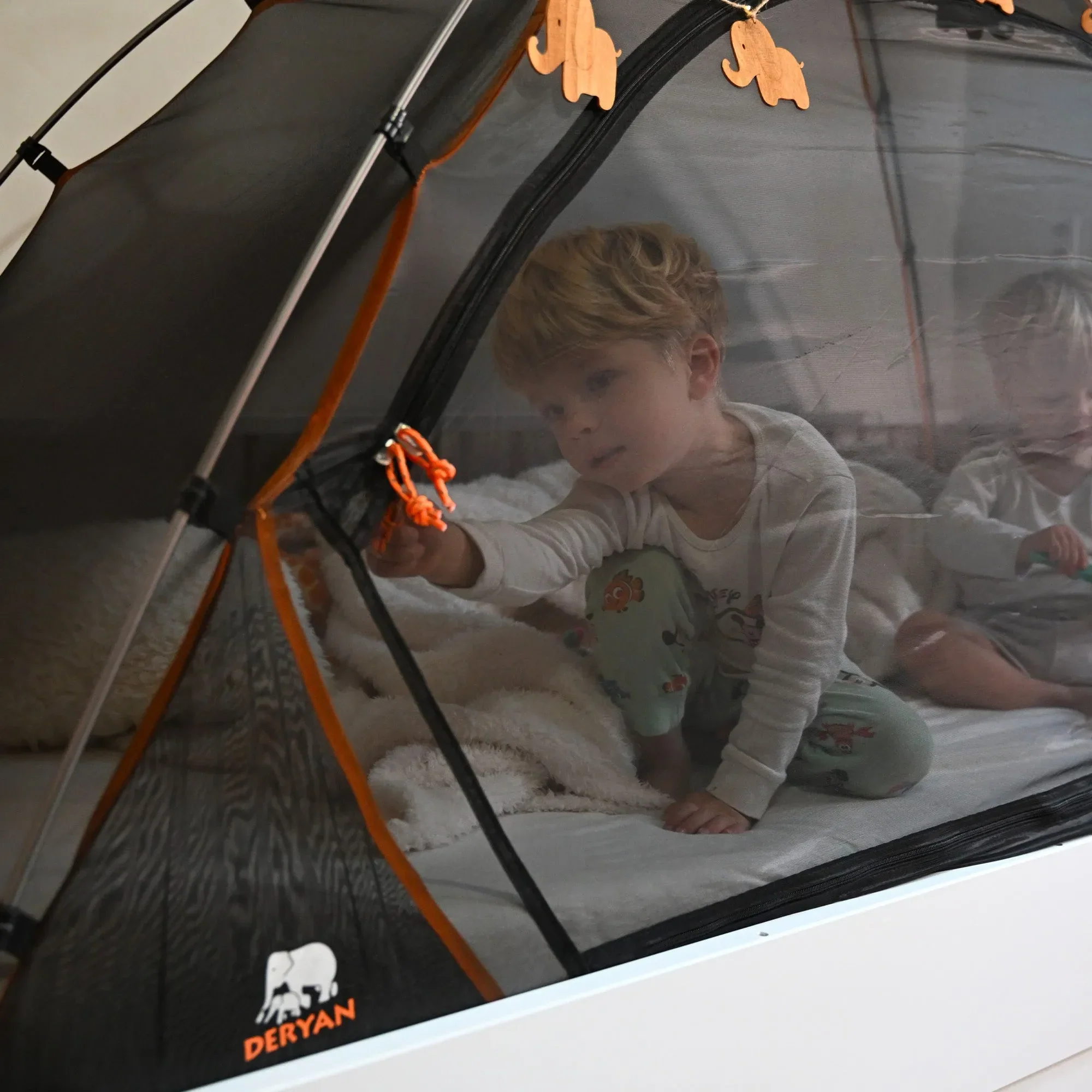 Bedtent Black 200x90 cm - Image 4