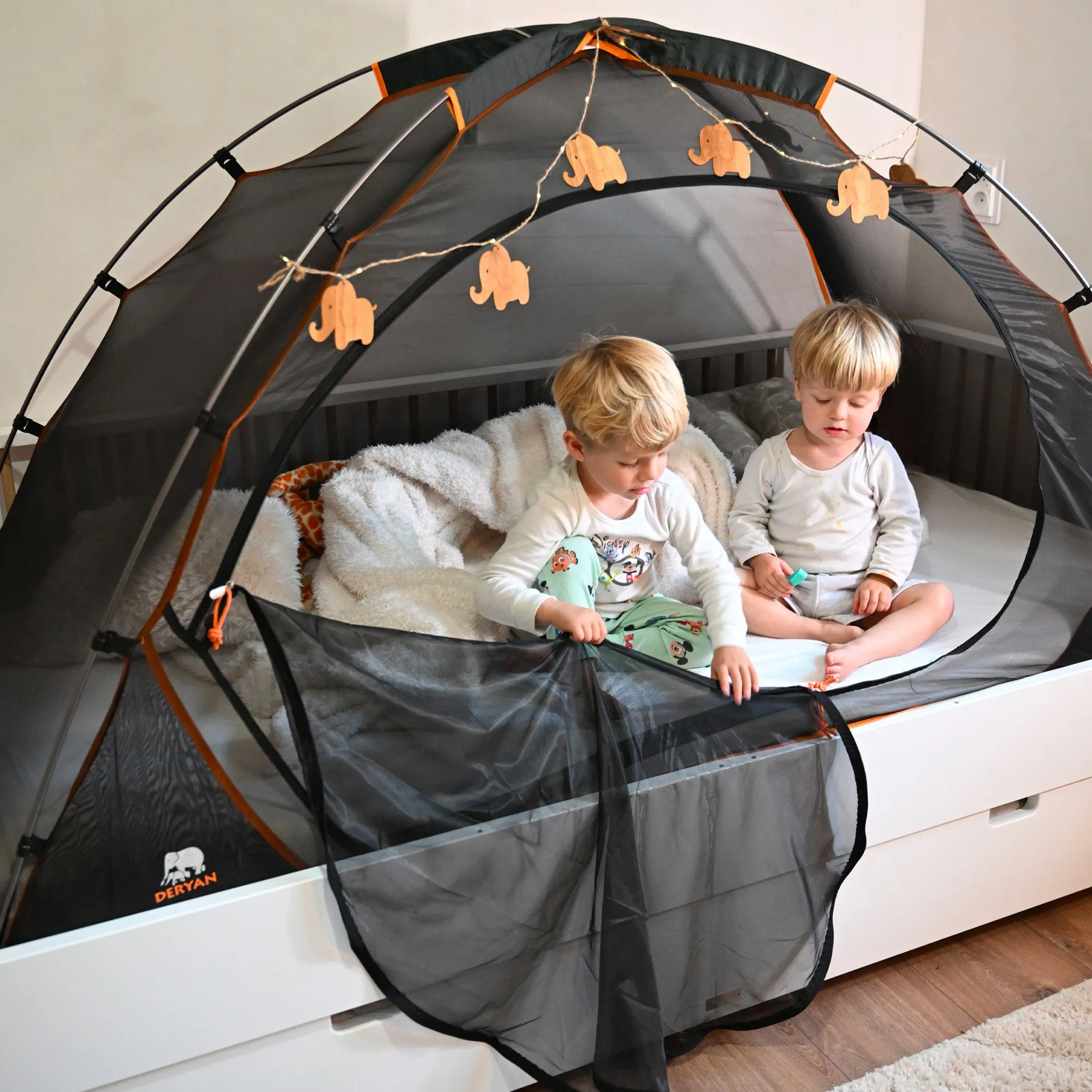 Bedtent Black 200x90 cm - Image 5