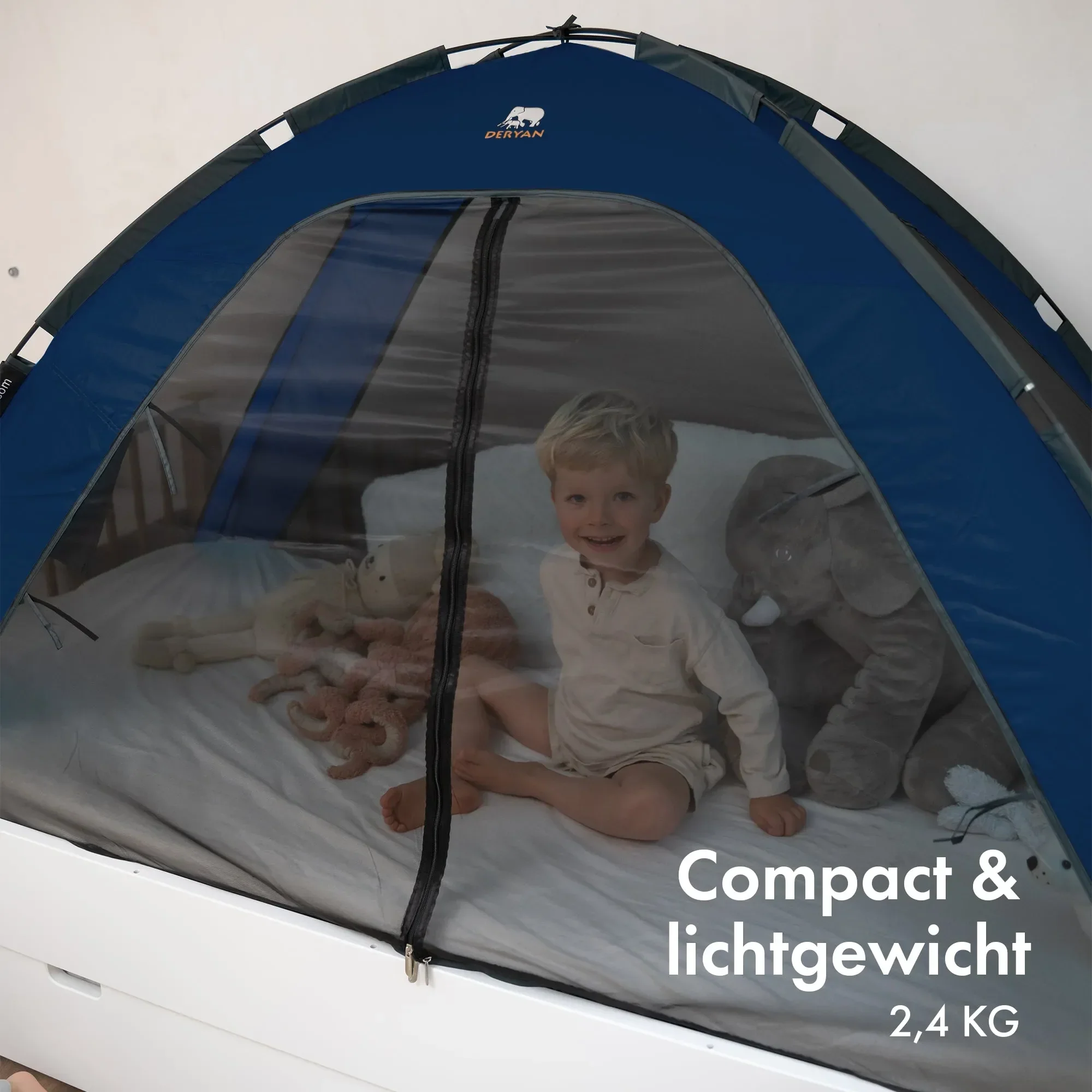 Bedtent Navy 200x90 cm - Image 4