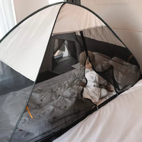 Bedtent pop-up Cream 200x90 - Image 3