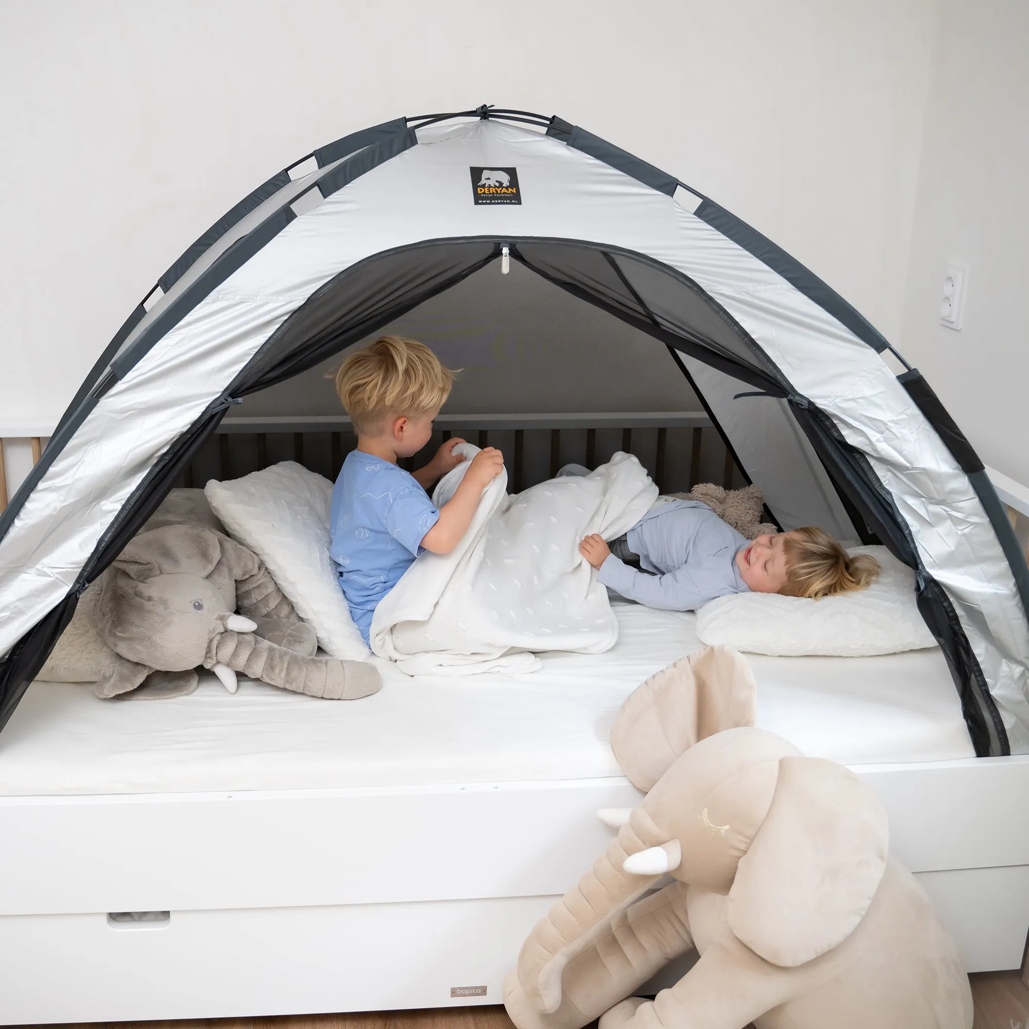 Bedtent Zilver 200x90 cm - Image 5