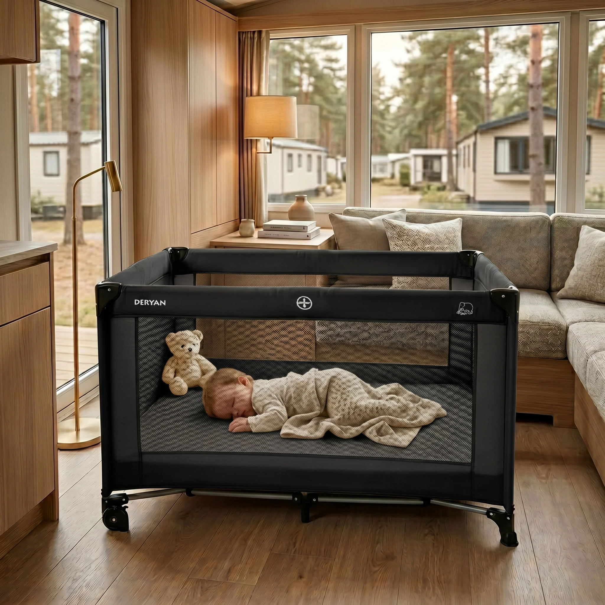 Campingbed Believer Black - Image 12