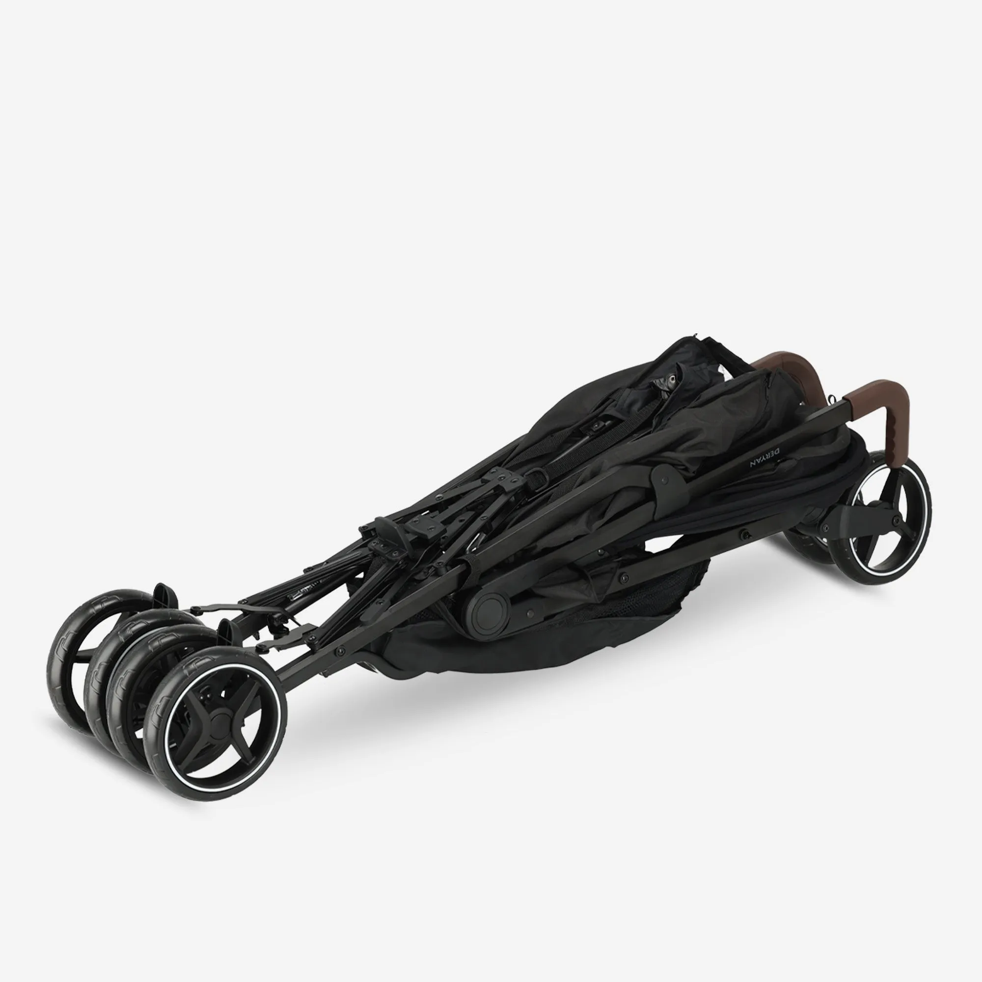 Bobbie Paraplu Buggy - Inclusief muggennet - Inclusief draagtas - Geschikt voor Kinderen tot 22 kg - Zwart - Image 11