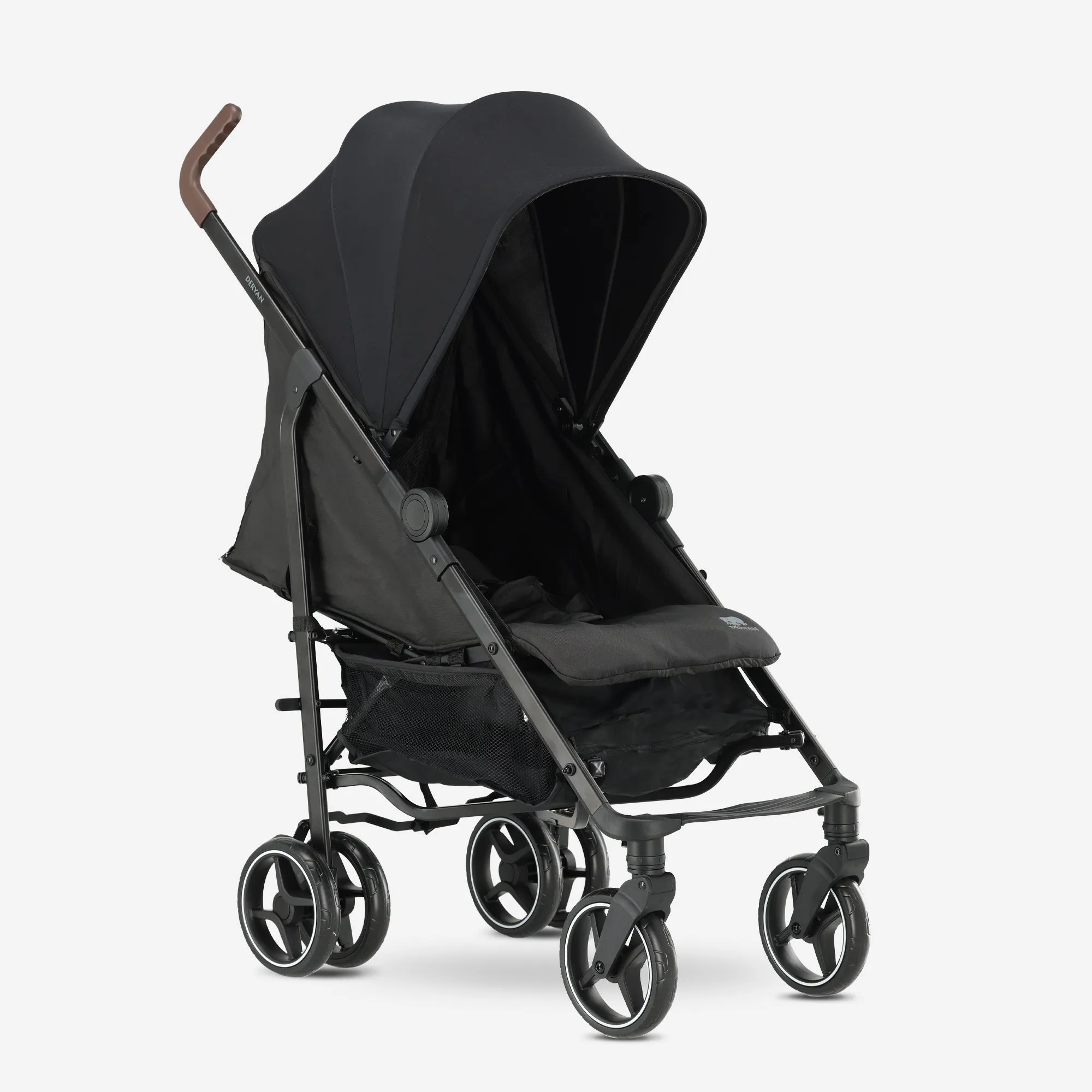 Bobbie Paraplu Buggy - Inclusief muggennet - Inclusief draagtas - Geschikt voor Kinderen tot 22 kg - Zwart - Image 6