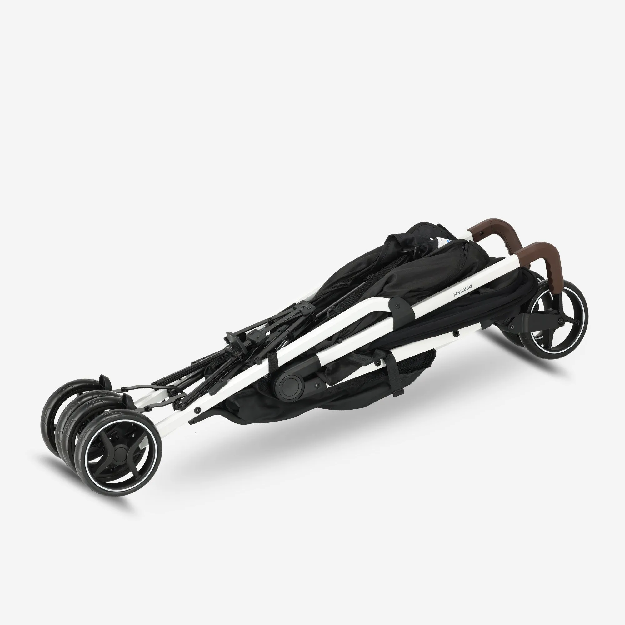 Bobbie Paraplu Buggy - Inclusief muggennet - Inclusief draagtas - Geschikt voor Kinderen tot 22 kg - wit frame/zwart - Image 11
