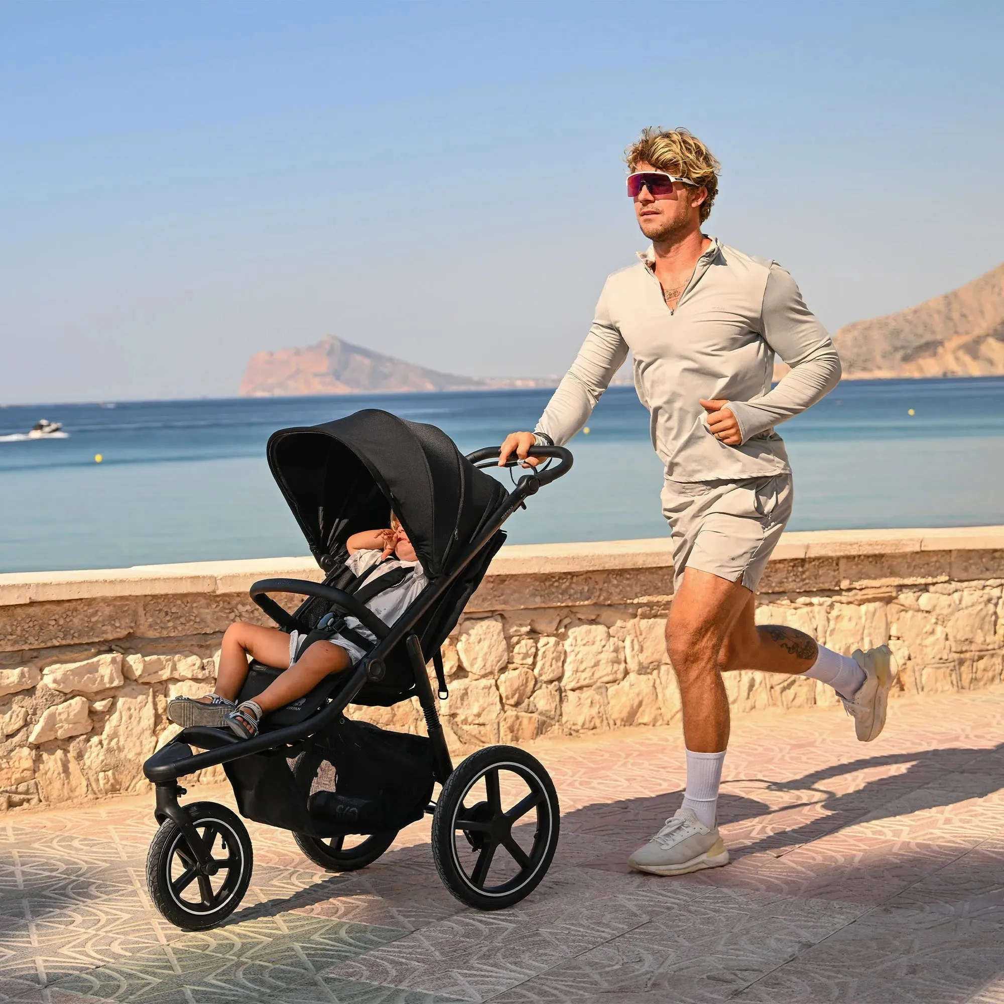 Bolt Hardloop Kinderwagen Zwart - Image 5