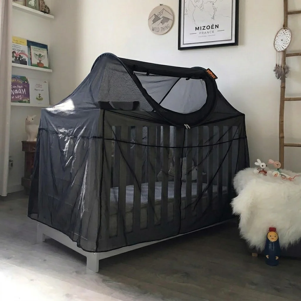 Luxe Campingbed klamboe - Pop Up night cover - Image 4