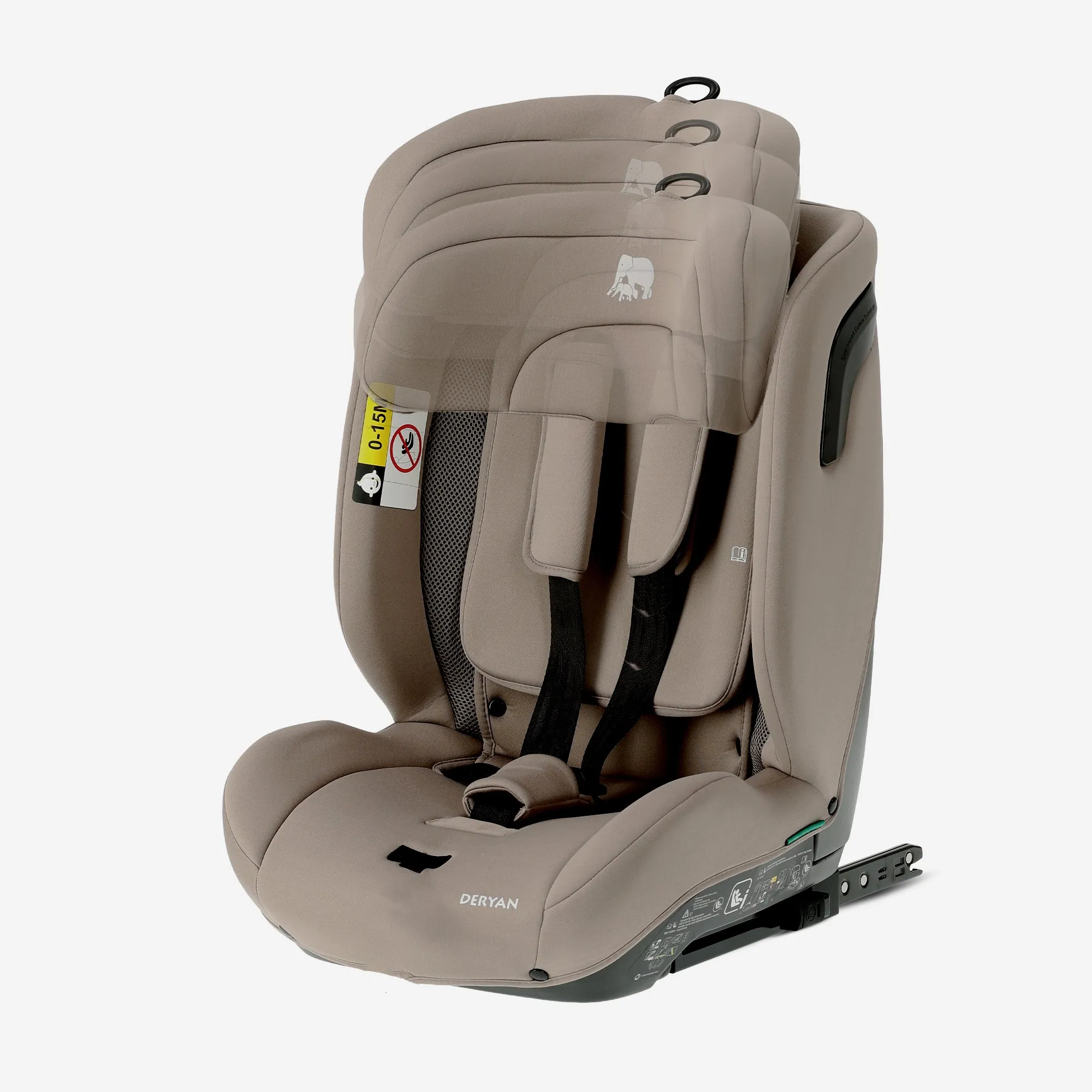 Carter Luxe i-Size/isofix Autostoel 76-150 cm - 9-36 kg - Truffle Sand - Image 10