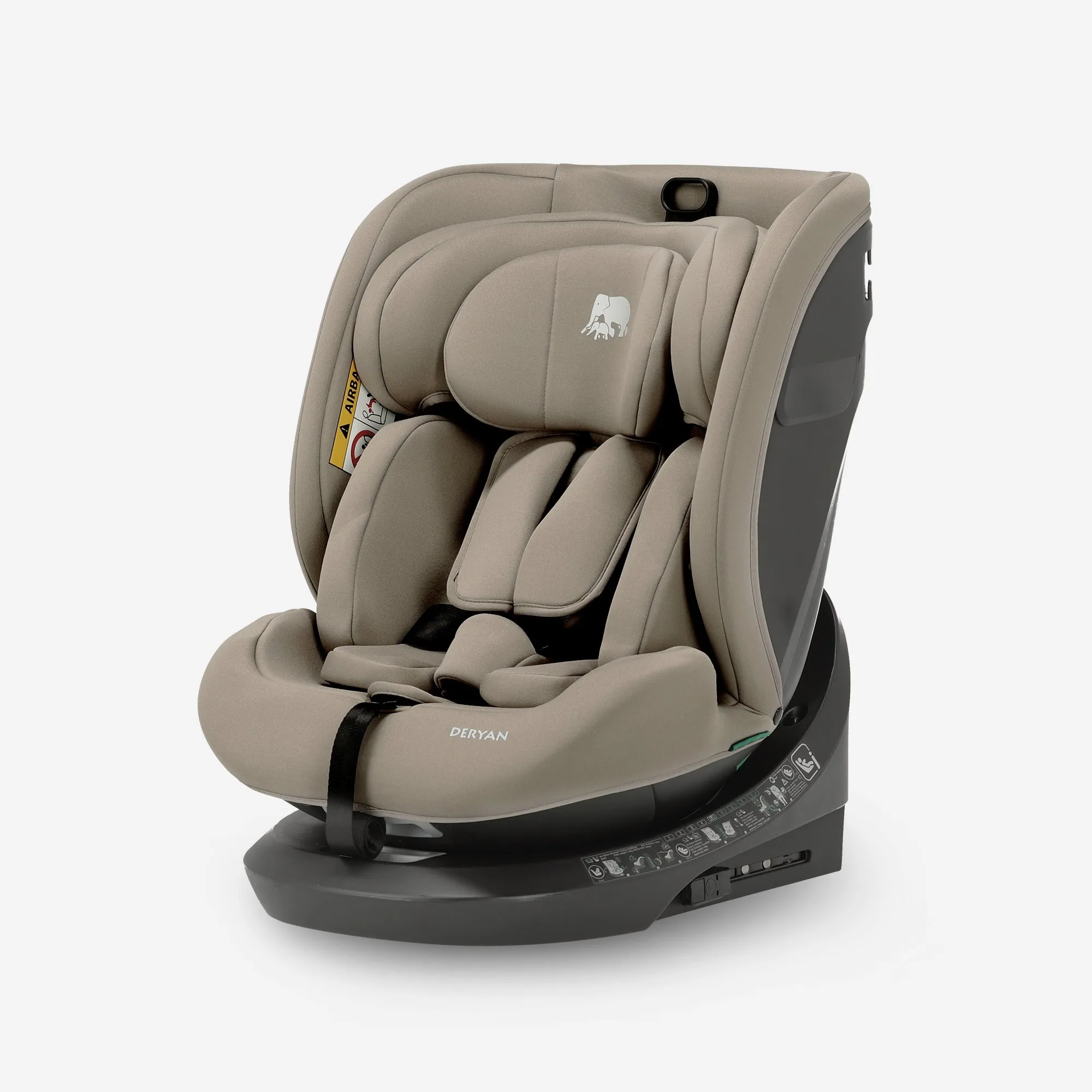 Cassie Luxe i-Size/isofix 360° Autostoel 40-150 cm - 0-36 kg - Truffle Sand - Image 4