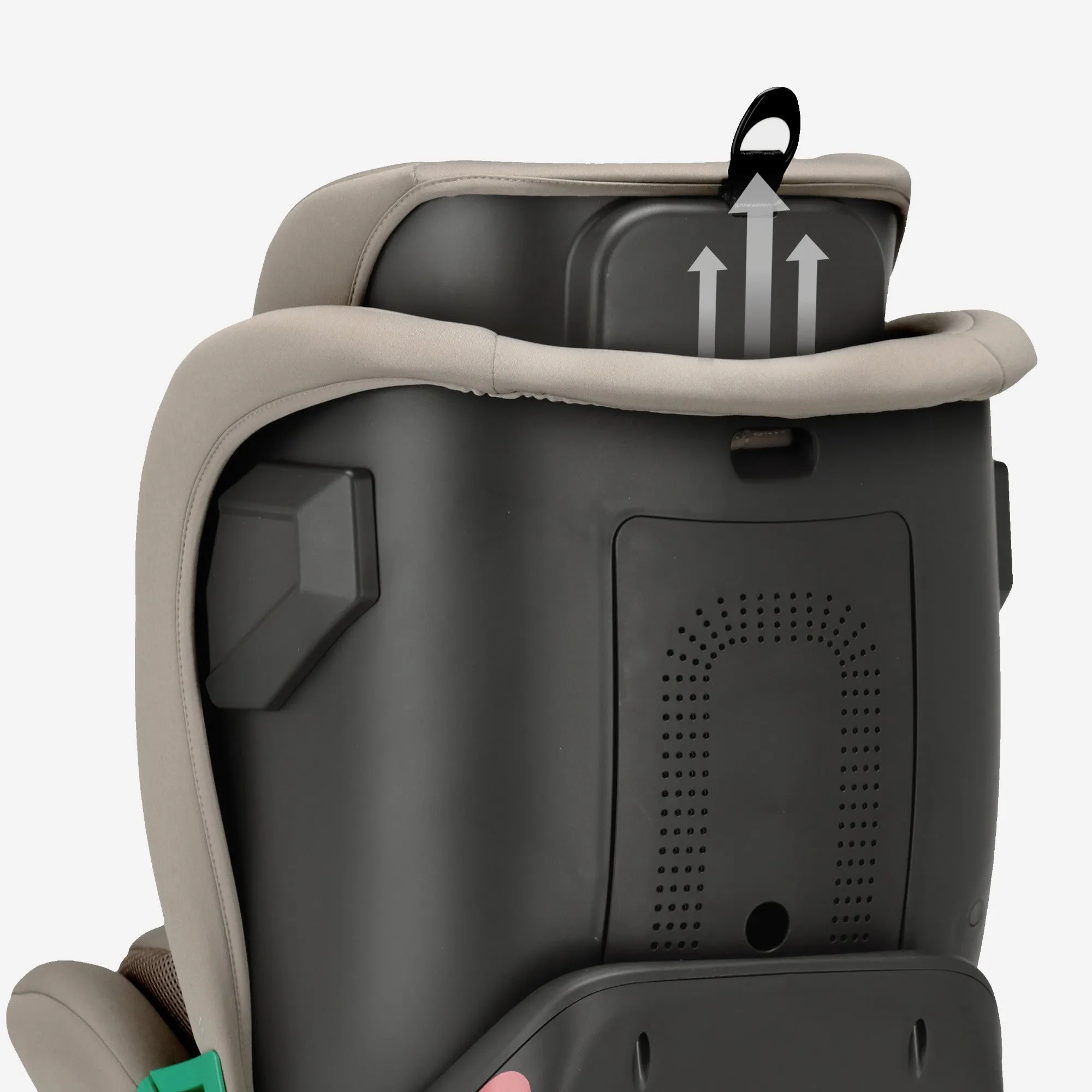 Chase Luxe i-Size/isofix 360° Steunpoot Autostoel 40-150 cm - 0-36 kg - Truffle Sand - Image 11