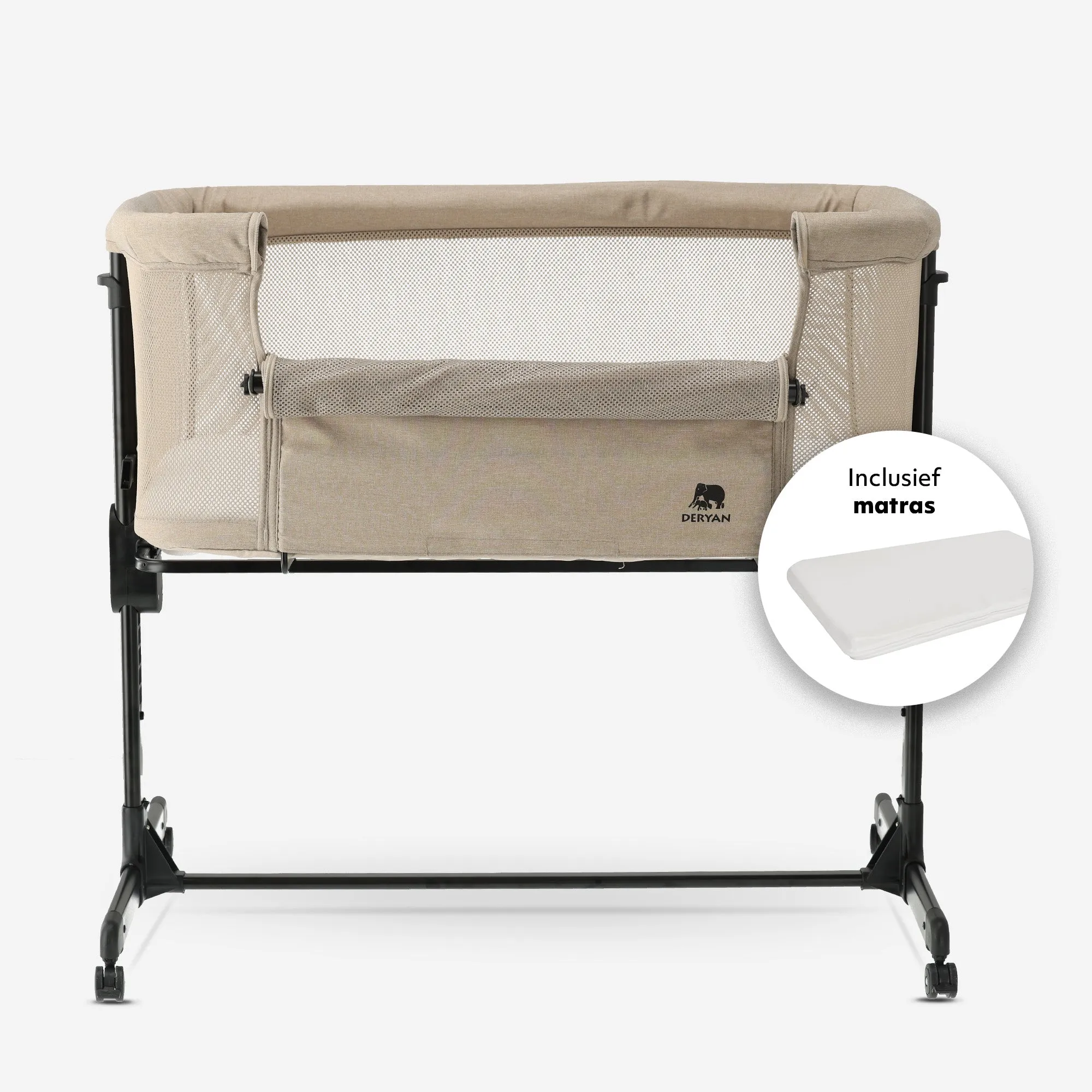Co-Sleeper Snoozy Wieg - Sand Melange - Image 6