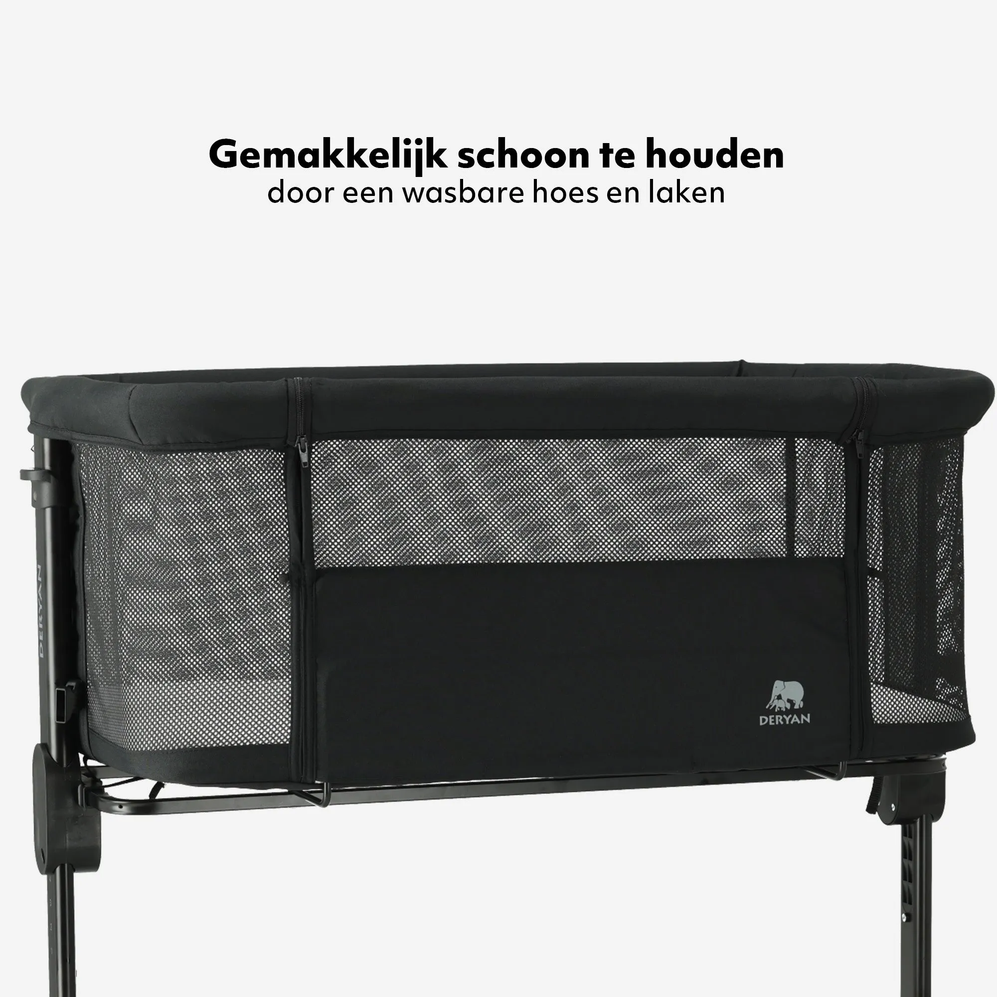 Co-Sleeper Snoozy Wieg - Zwart - Image 9