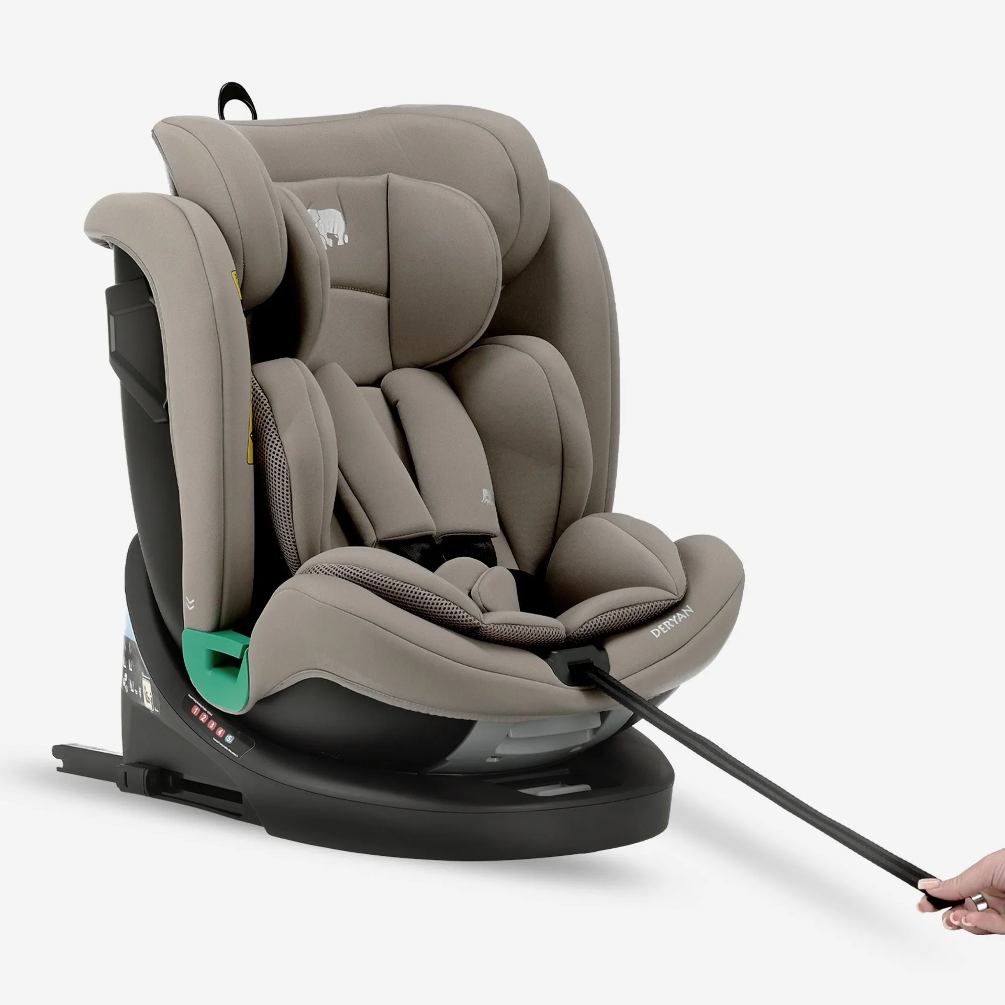 Colin Luxe i-Size/isofix 360° Autostoel 40-150 cm - 0-36 kg - Truffle Sand - Image 11