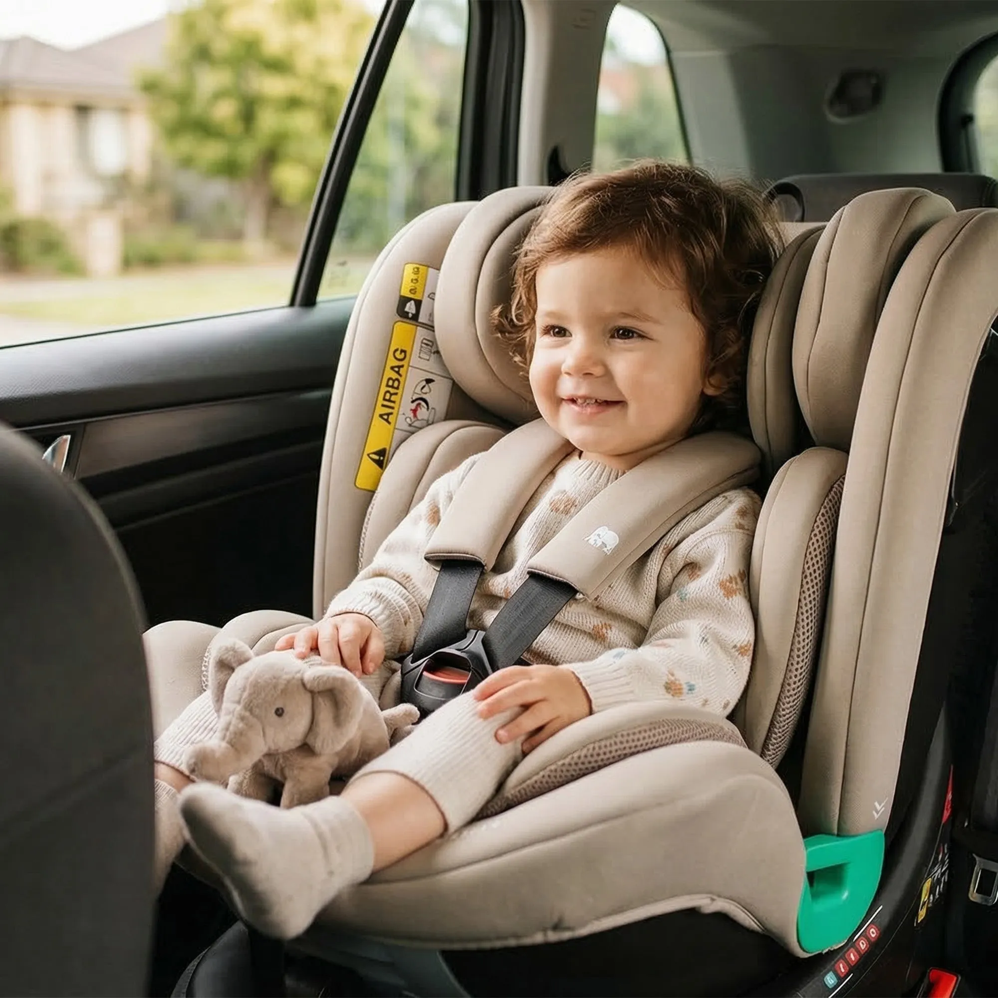 Colin Luxe i-Size/isofix 360° Autostoel 40-150 cm - 0-36 kg - Truffle Sand - Image 13
