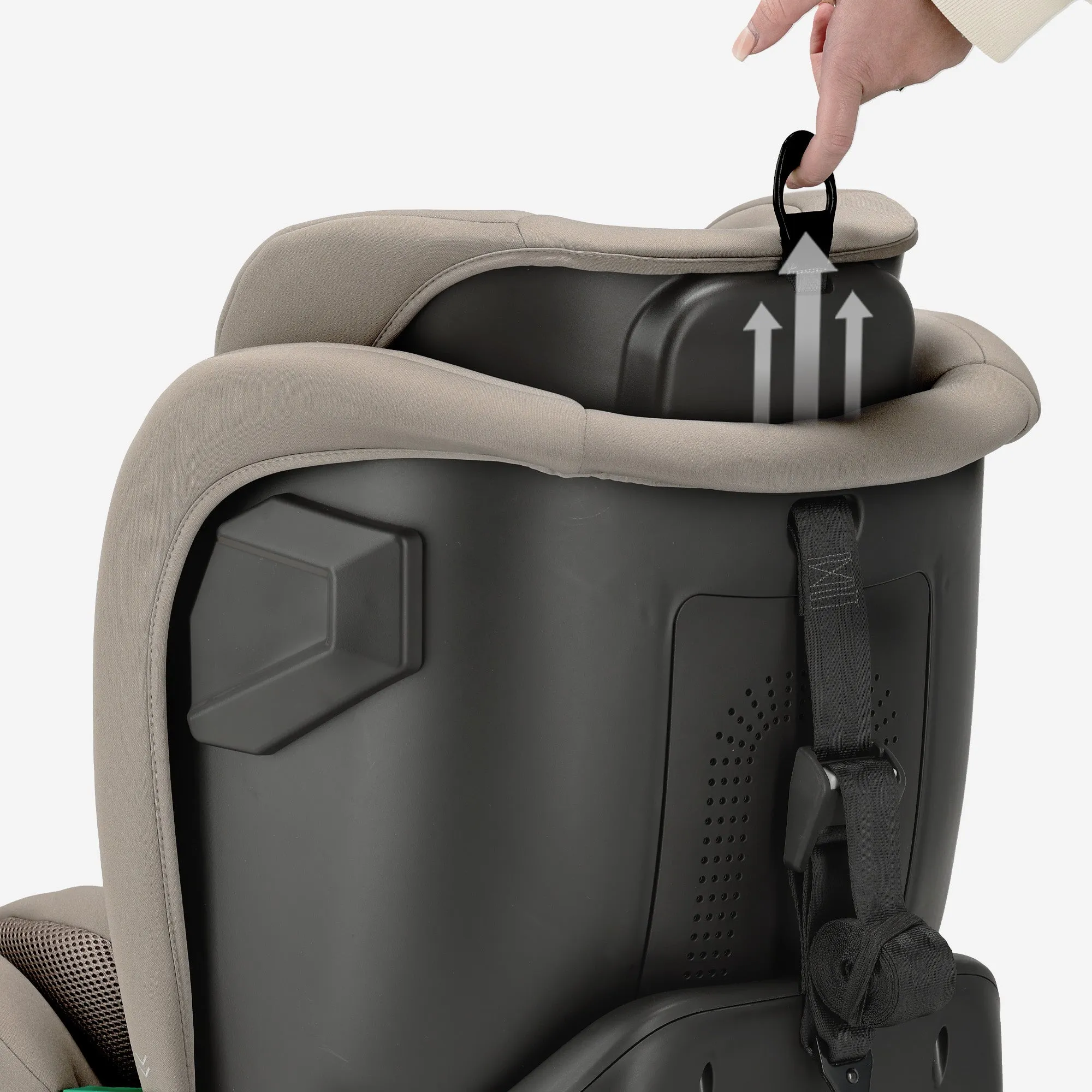 Colin Luxe i-Size/isofix 360° Autostoel 40-150 cm - 0-36 kg - Truffle Sand - Image 9