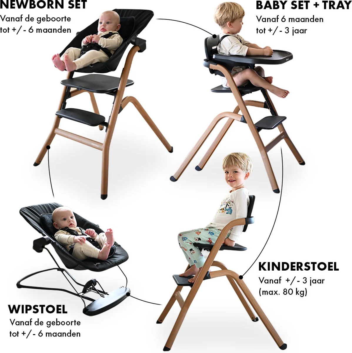 Curve Kinderstoel Set Complete - Inclusief wipstoel - Image 7