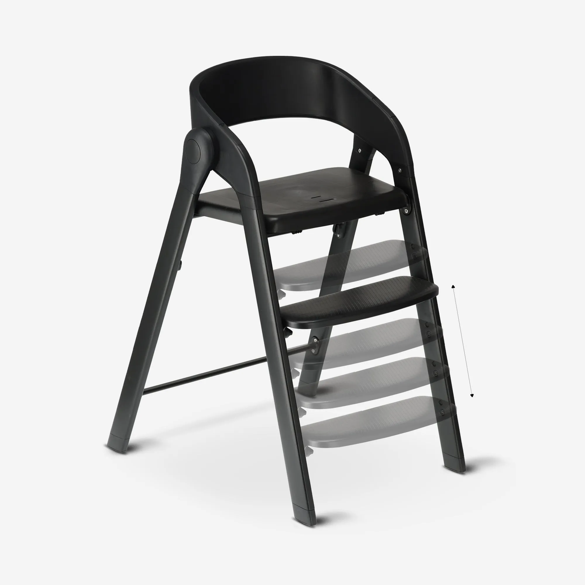 Deryan Luxe Kinderstoel met Bouncer - Zwart/Nougat - Image 7