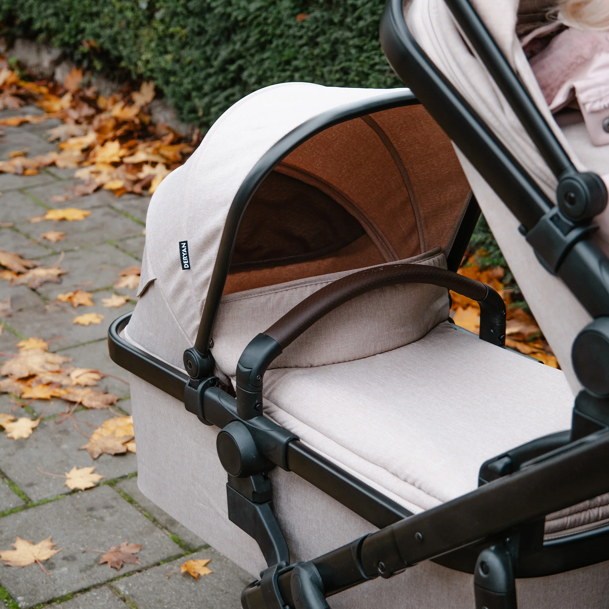 Evy² Duo Kinderwagen 2 in 1 Nougat - Image 10