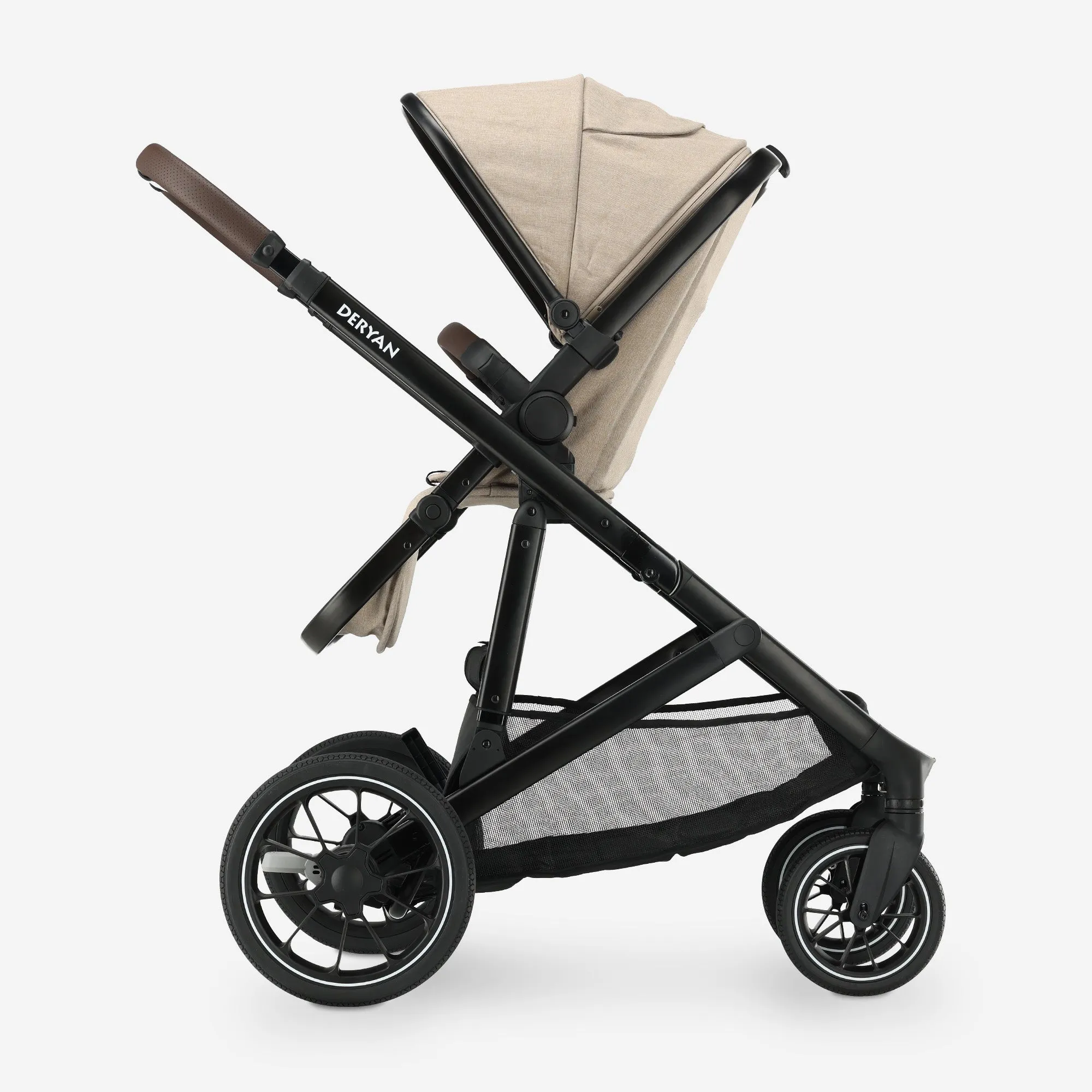 Evy² Duo Kinderwagen 2 in 1 Nougat - Image 5