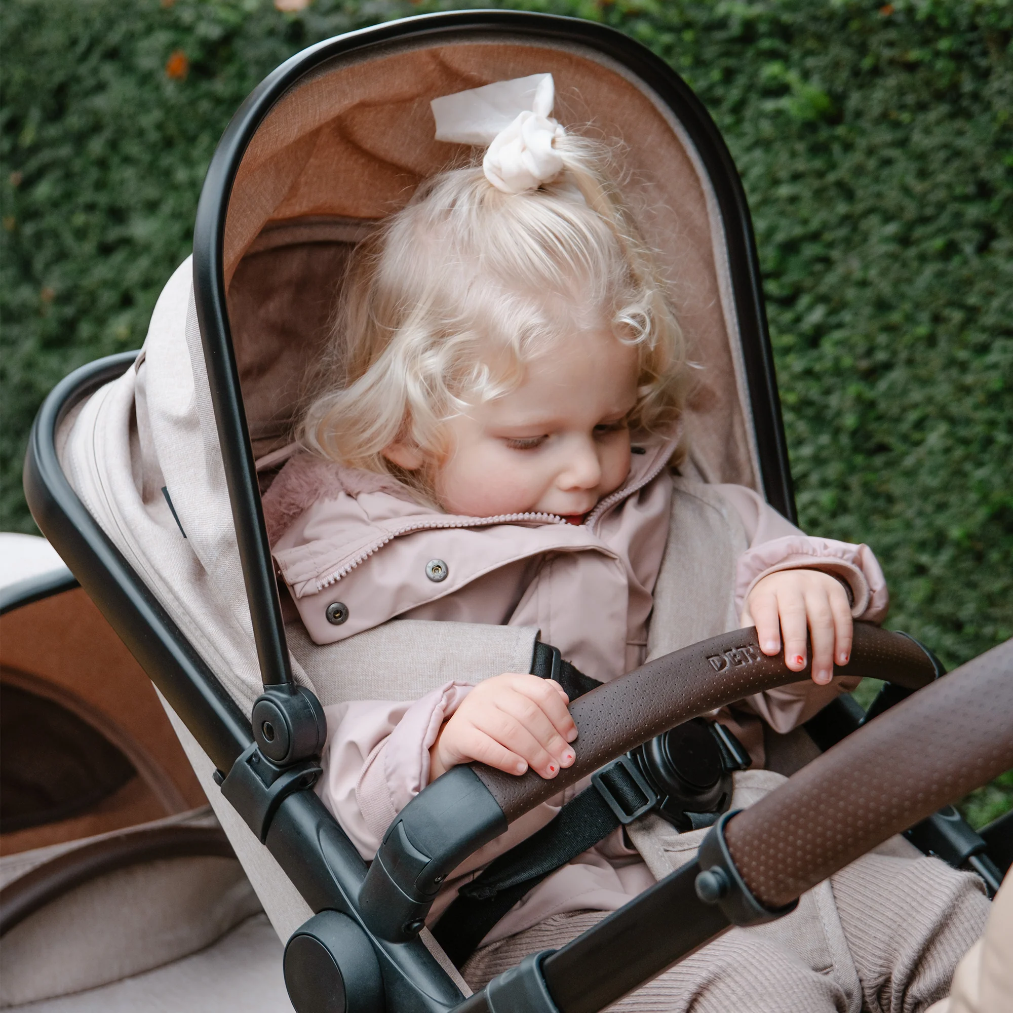 Evy² Duo Kinderwagen 2 in 1 Nougat - Image 6