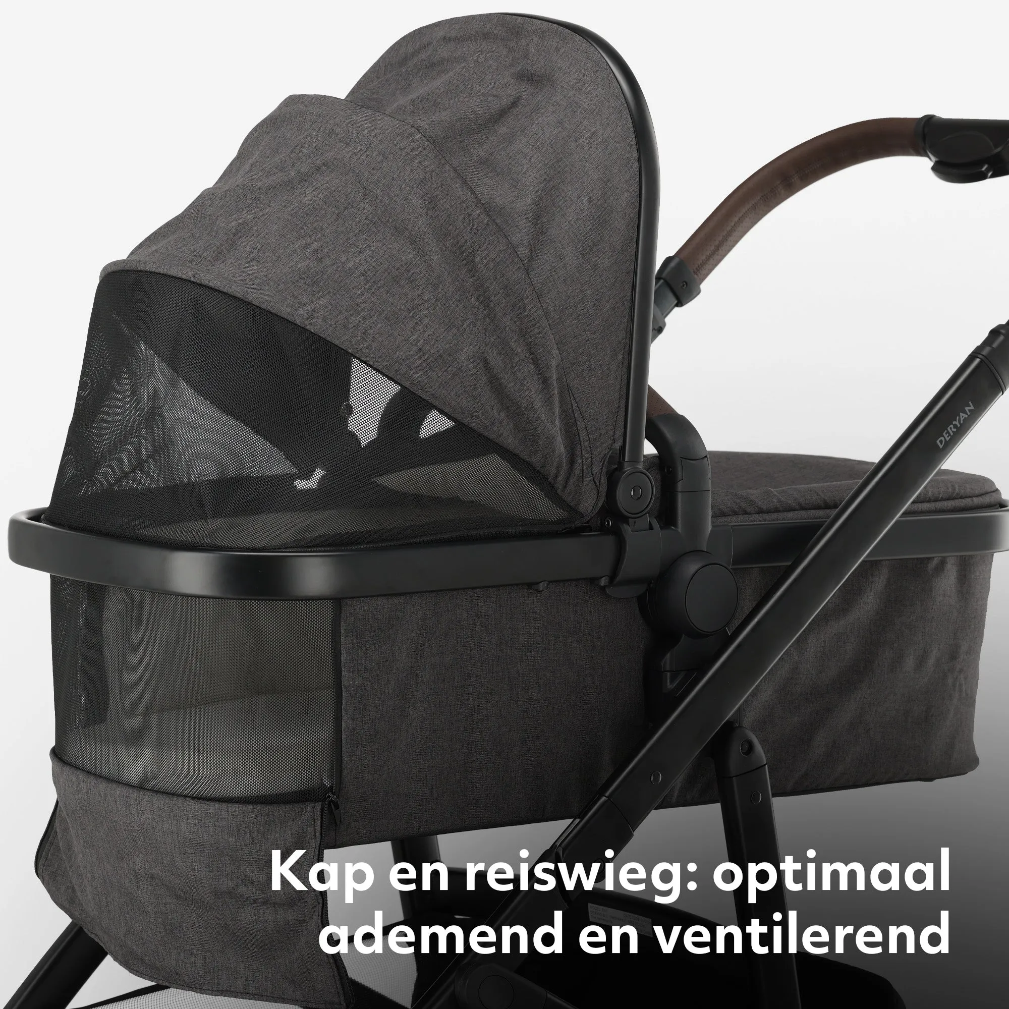 Evy² Duo Kinderwagen Zwart 2 in 1 - Image 16