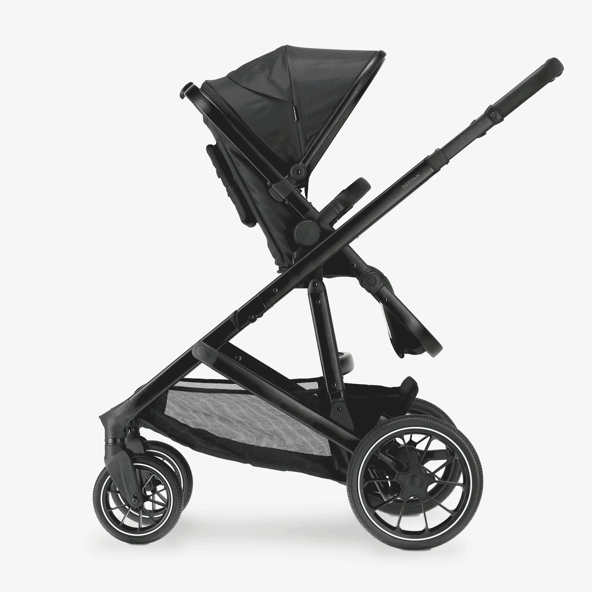 Evy² Duo Kinderwagen Zwart twee zitjes - Image 13