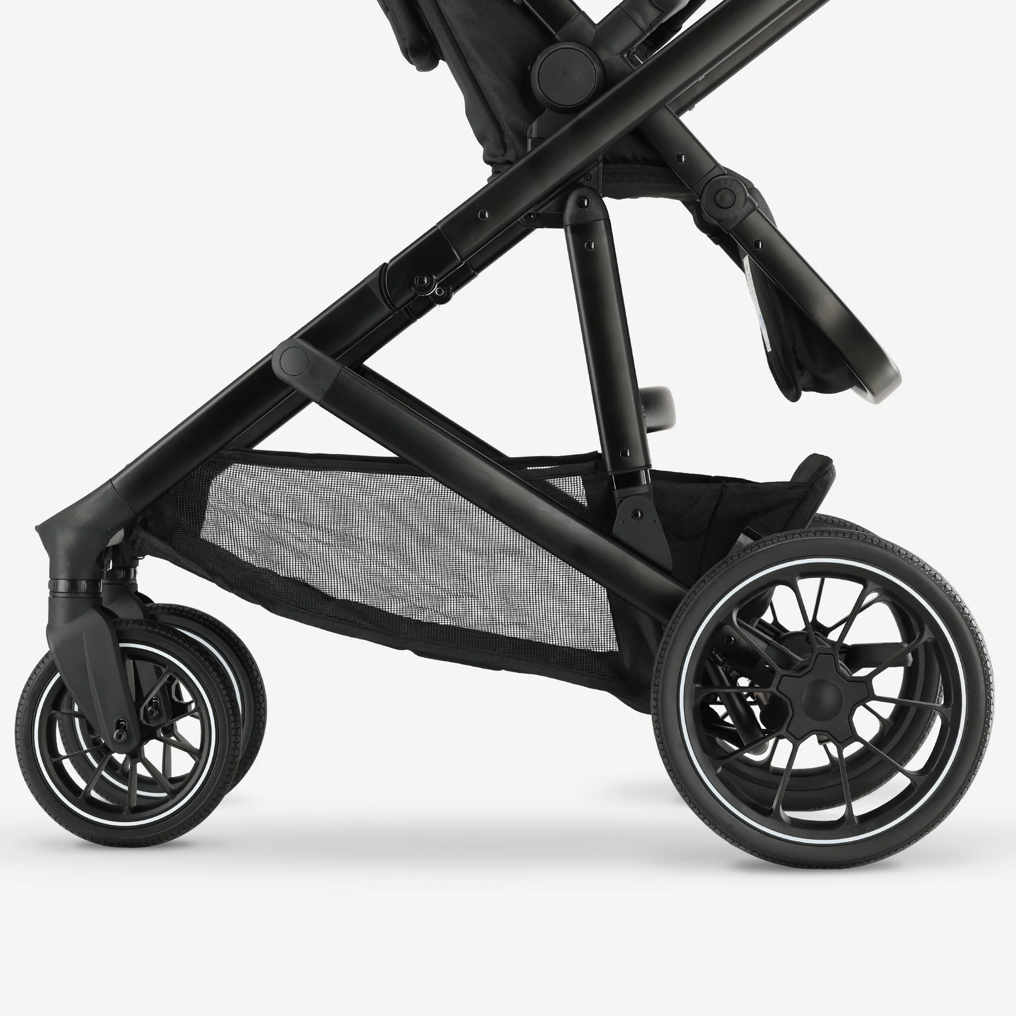 Evy² Duo Kinderwagen Zwart twee zitjes - Image 4