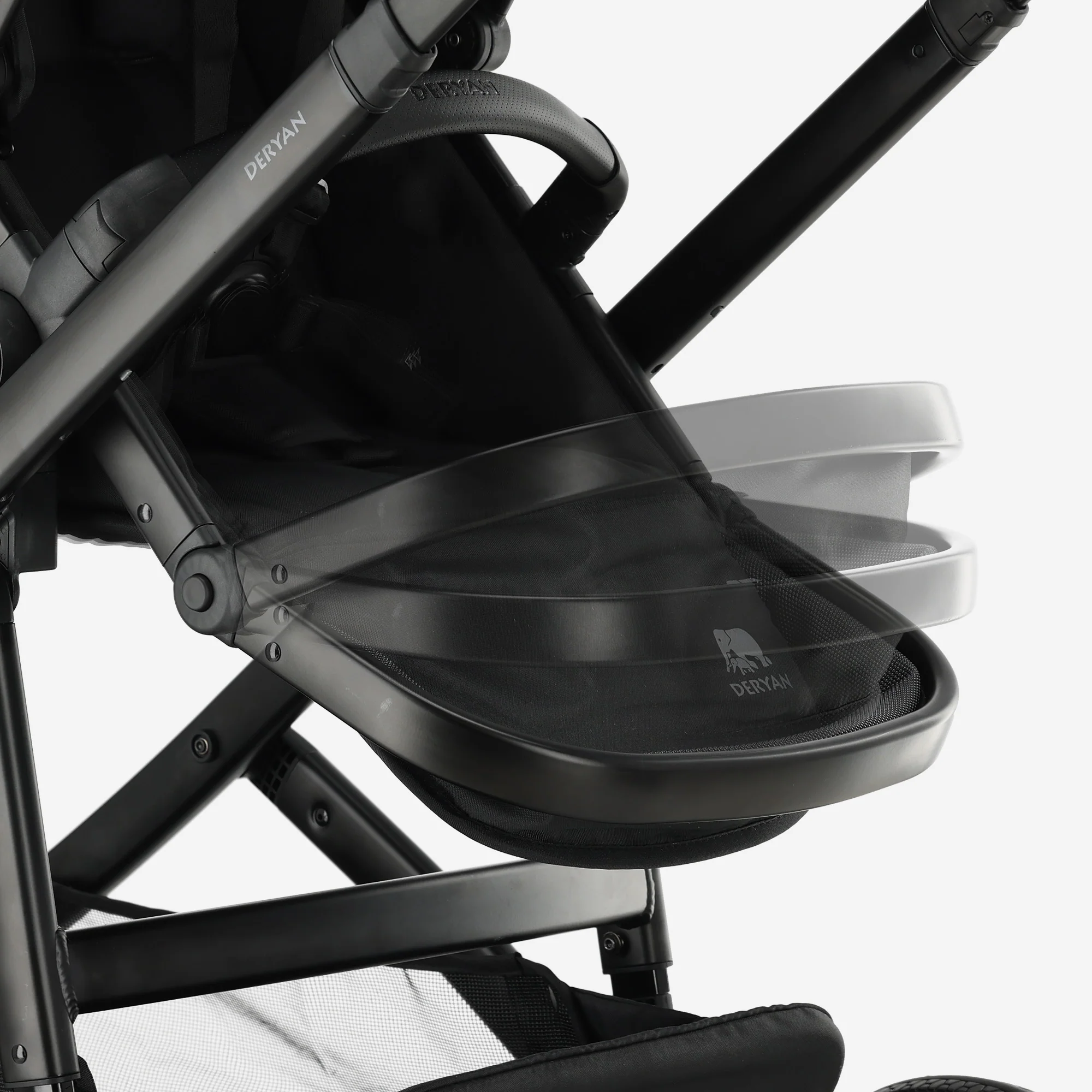 Evy² Duo Kinderwagen Zwart 2 in 1 - Image 4
