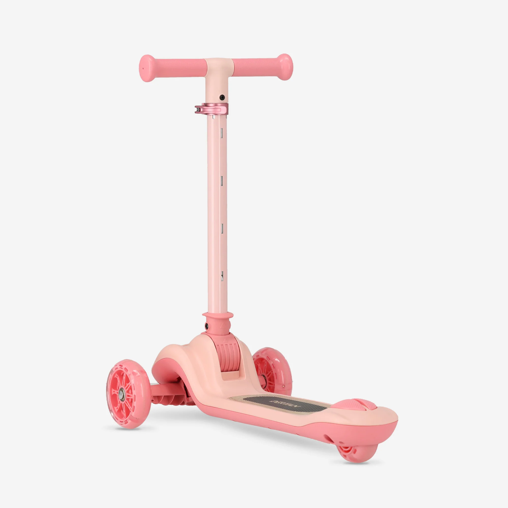 Harvey Kinderstep step 3 wielen - leeftijdsgroep 3+ - max 50kg - LED verlichting in de wielen - hoogte verstelbaar 65-70-75-80 cm - Roze - Image 7