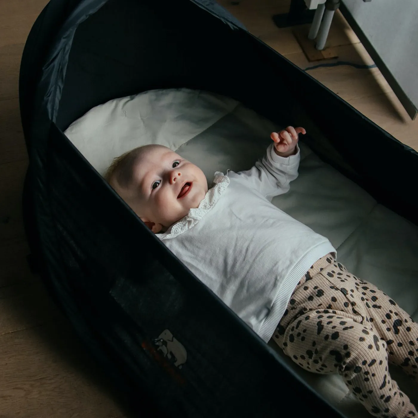 Infant Campingbedje - Zwart - Image 8