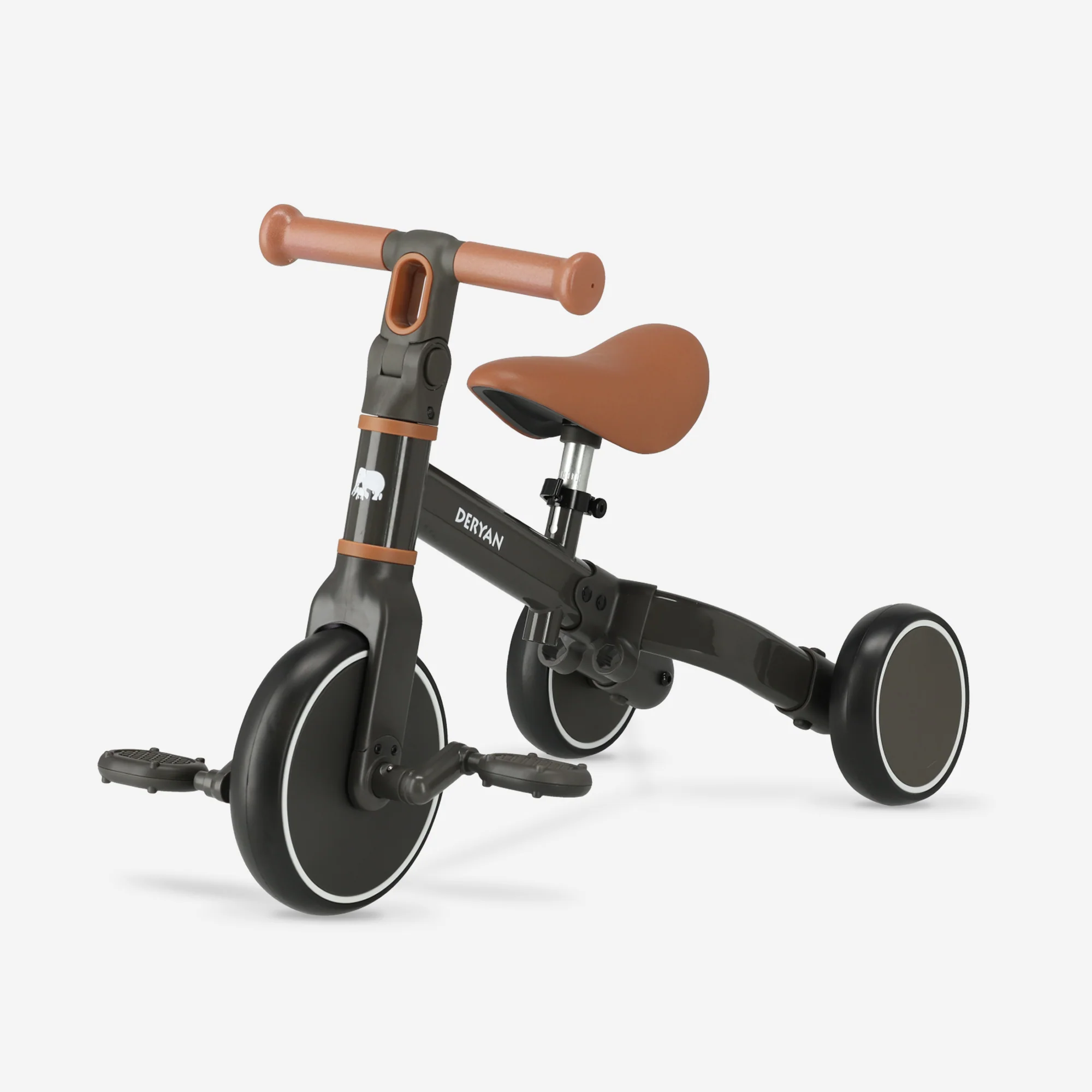Jaime 4 in 1 Driewieler - Zwart