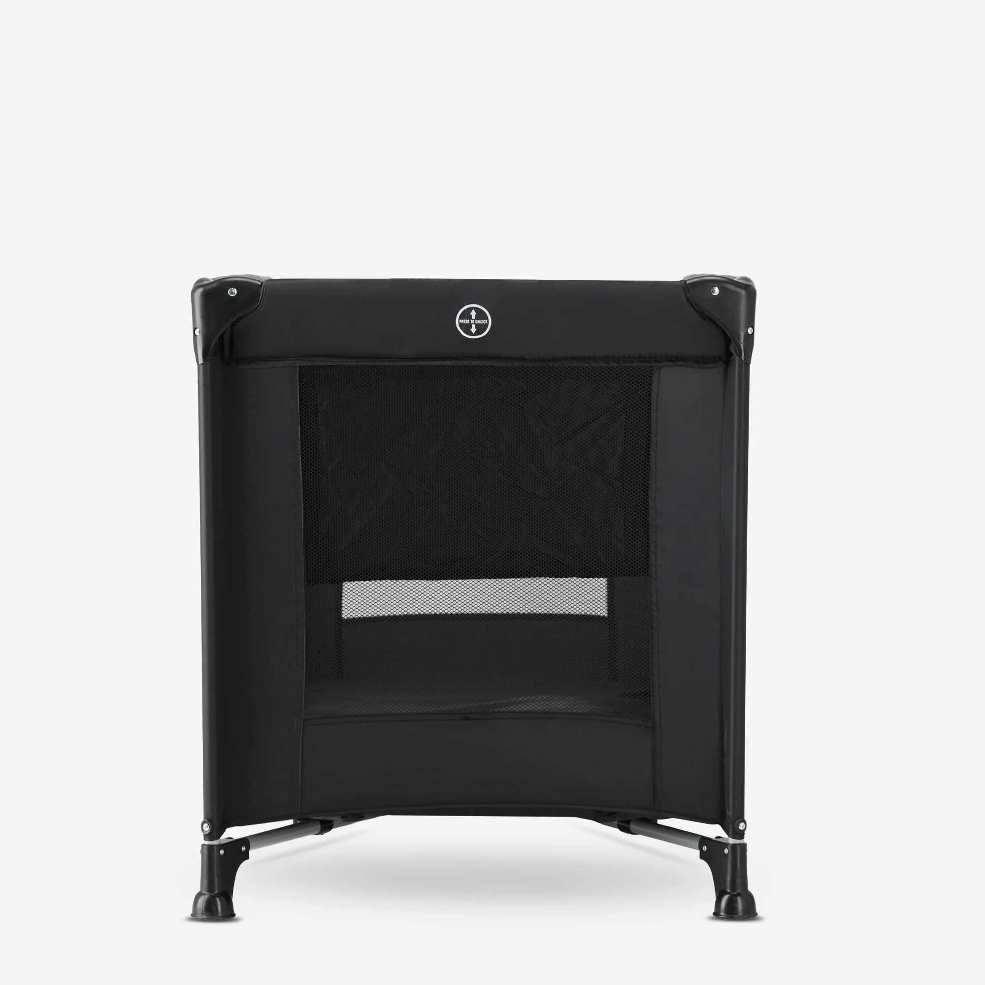 Luxe Campingbed Inclusief transporttas - Inclusief verschoonblad -Inclusief bodemverhoger Zwart - Image 6
