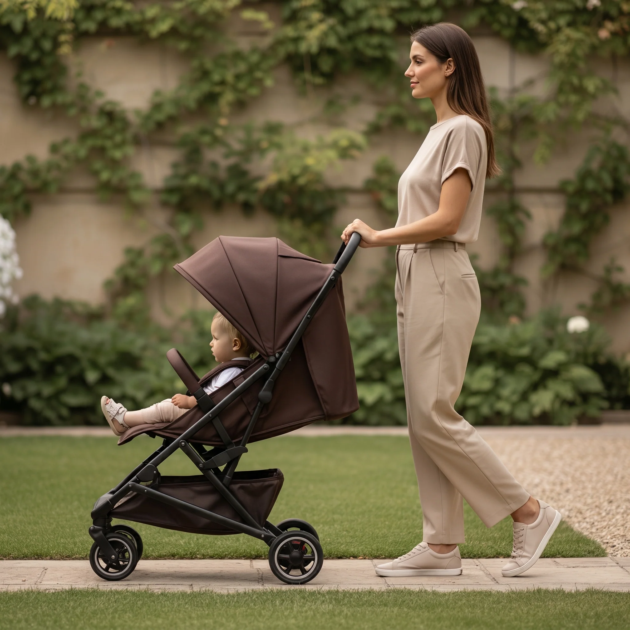 Luxe Easy² Lichtgewicht Buggy - Chocolade - Image 11