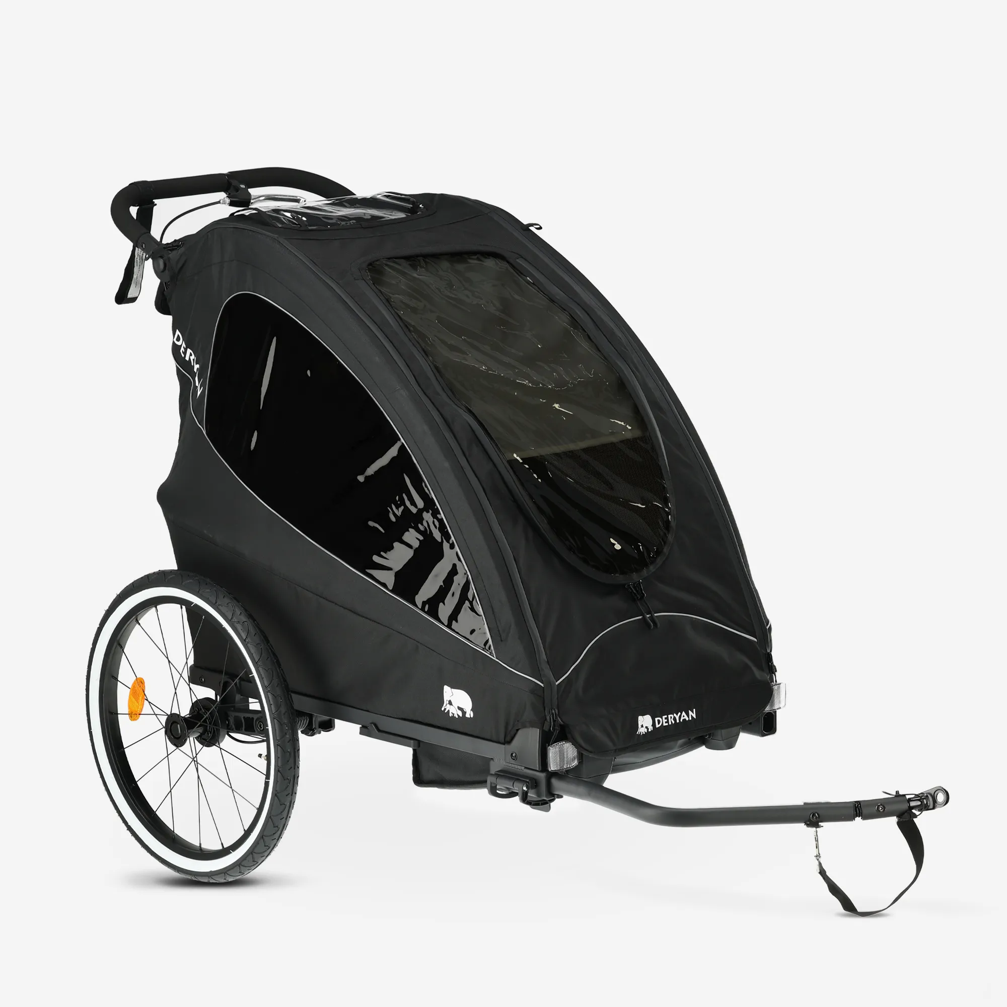 Luxe Fietskar - fietskar en wandelwagen en hardloopkinderwagen - 1 persoons - Image 6