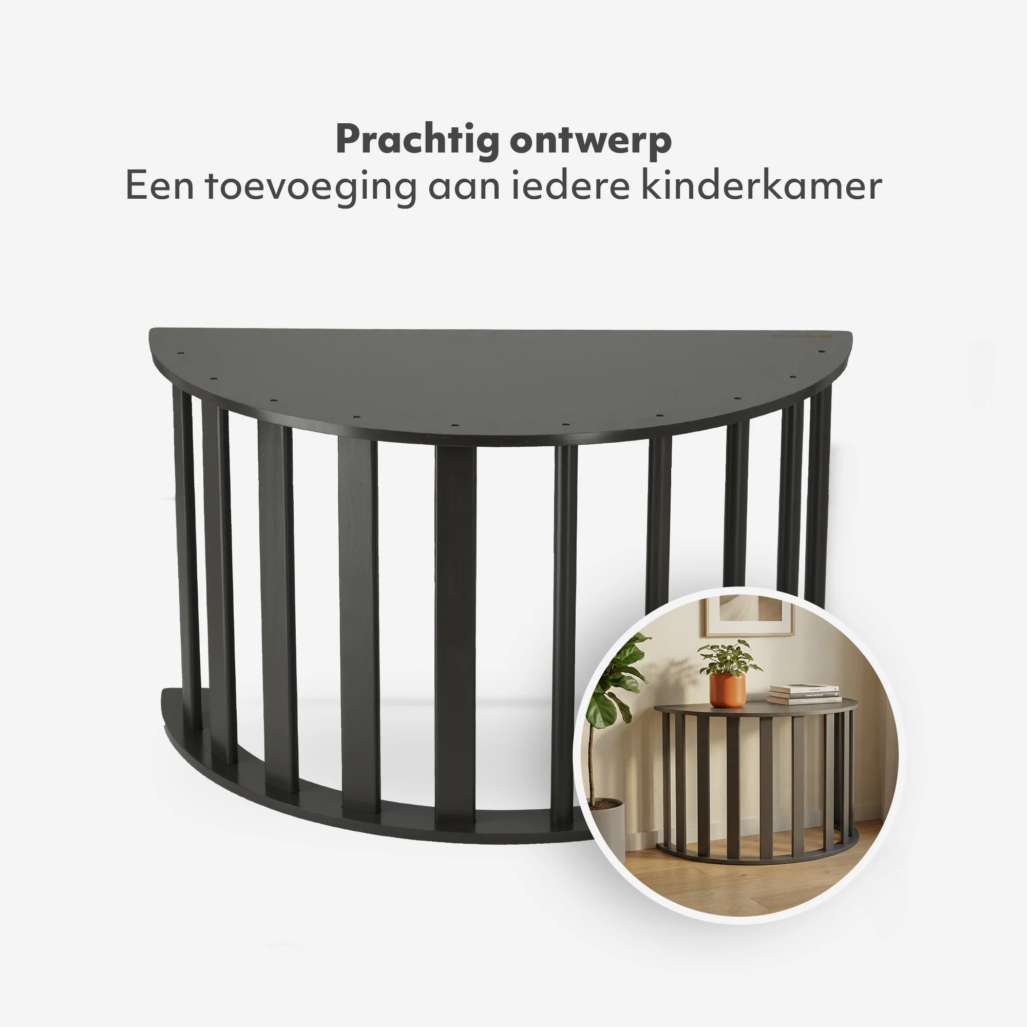 Multifunctionele Klimboog - 5 in 1 model - Speelboog - Klimrek - Speeltoestel - Inclusief Kussen - Tekentafel - zwart - Image 3