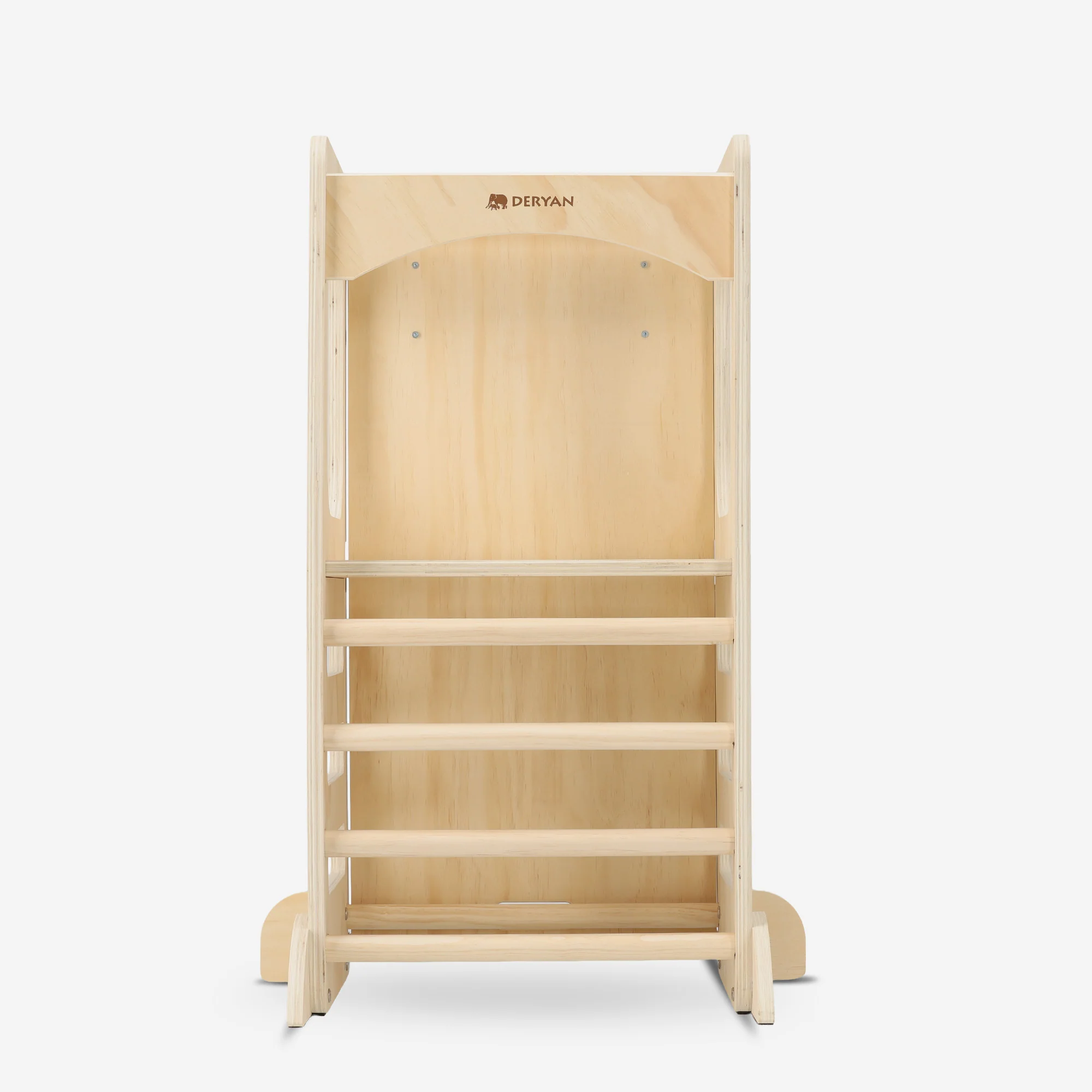 Luxe 4-in-1 Leertoren - Klimtoren met Glijbaan en Krijtbord - Image 3