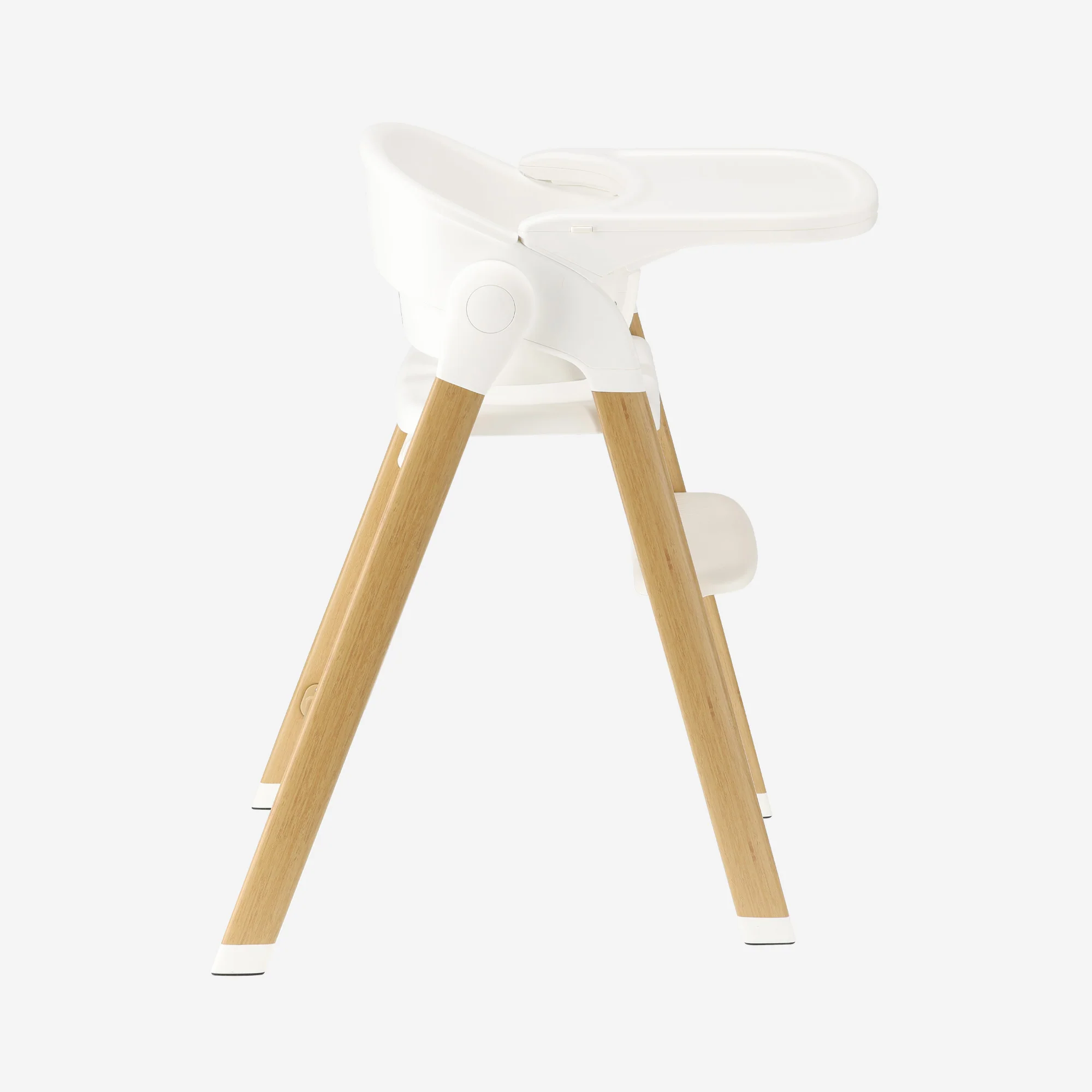 Luxe Kinderstoel Wit / Hout - Image 12