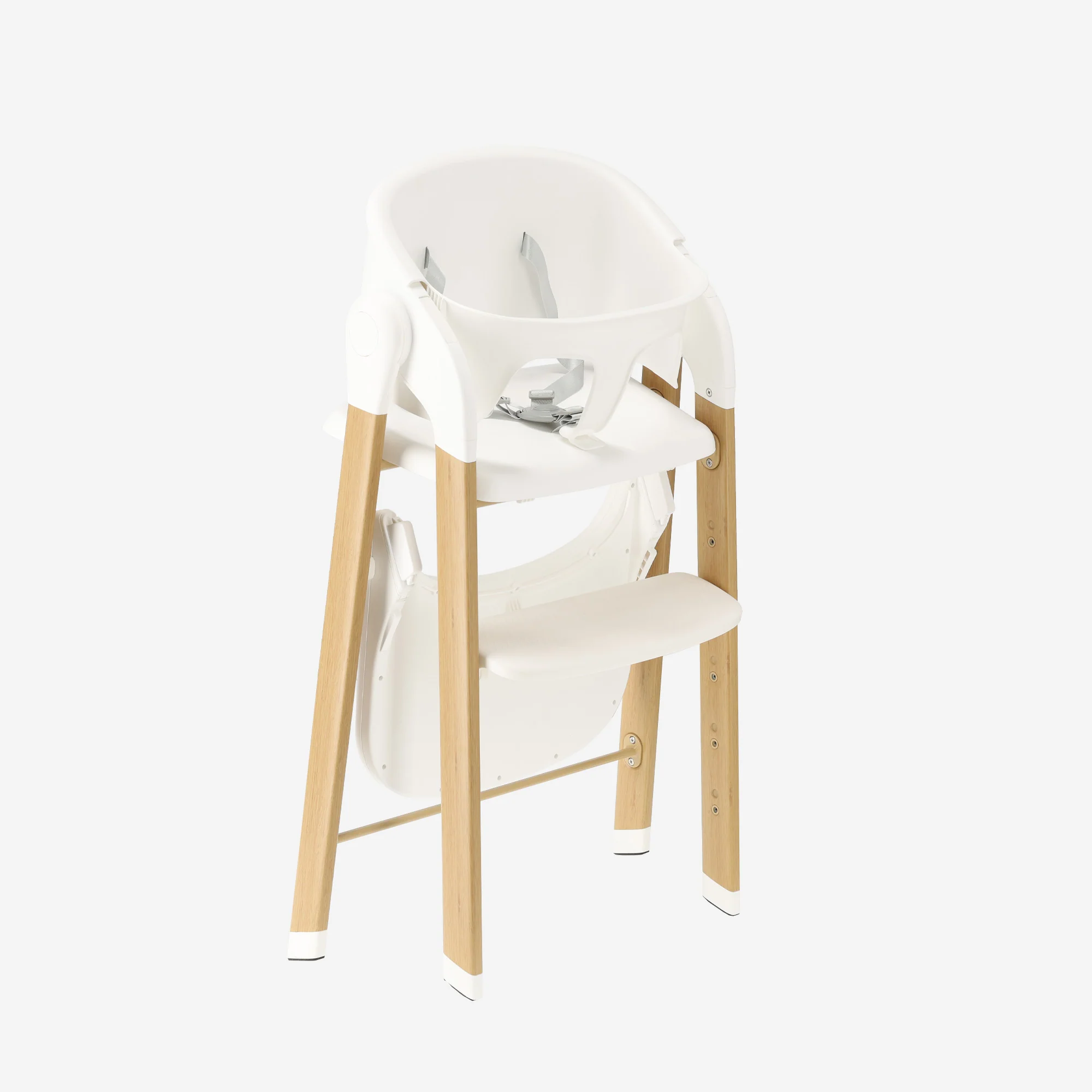 Luxe Kinderstoel Wit / Hout - Image 14