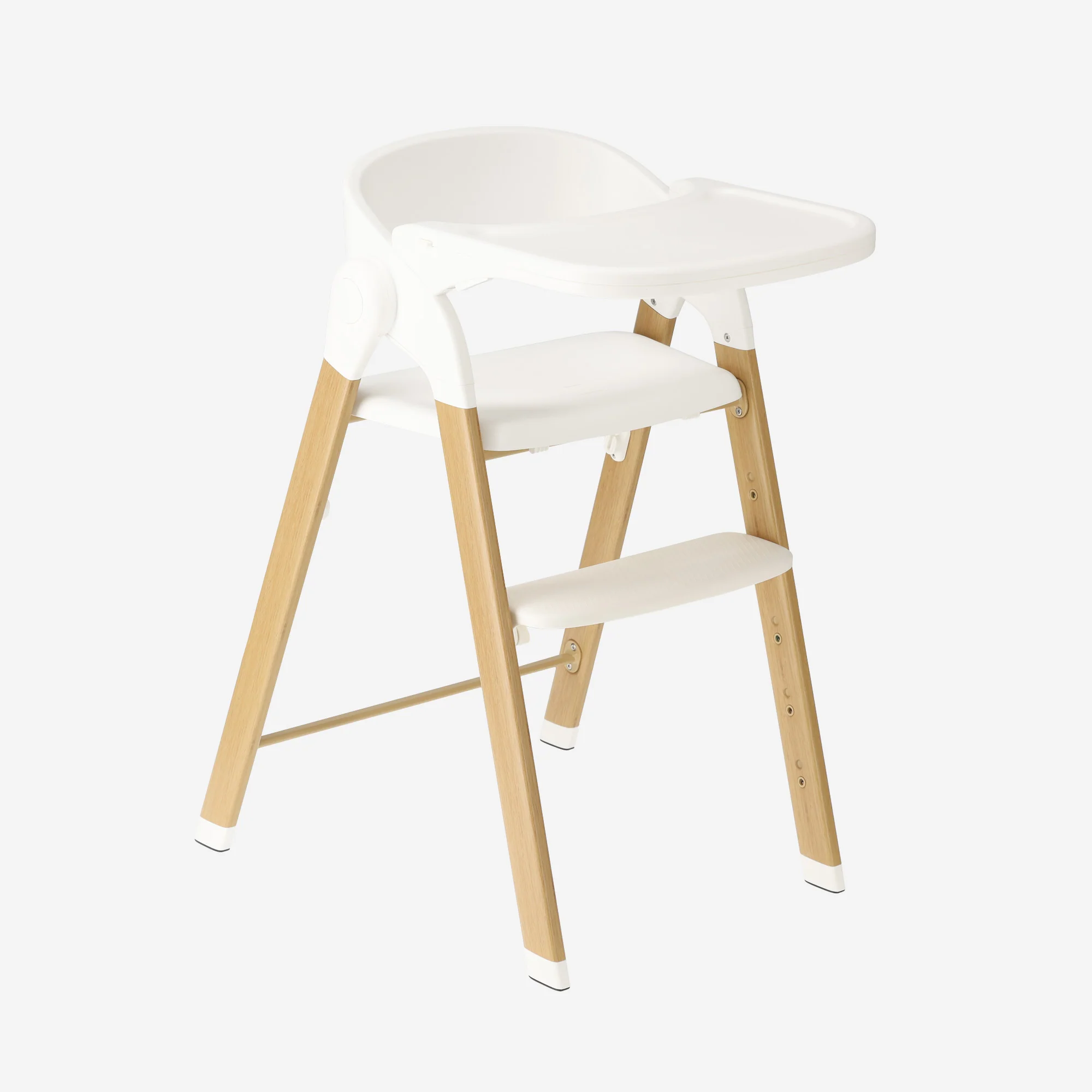 Luxe Kinderstoel Wit / Hout - Image 17