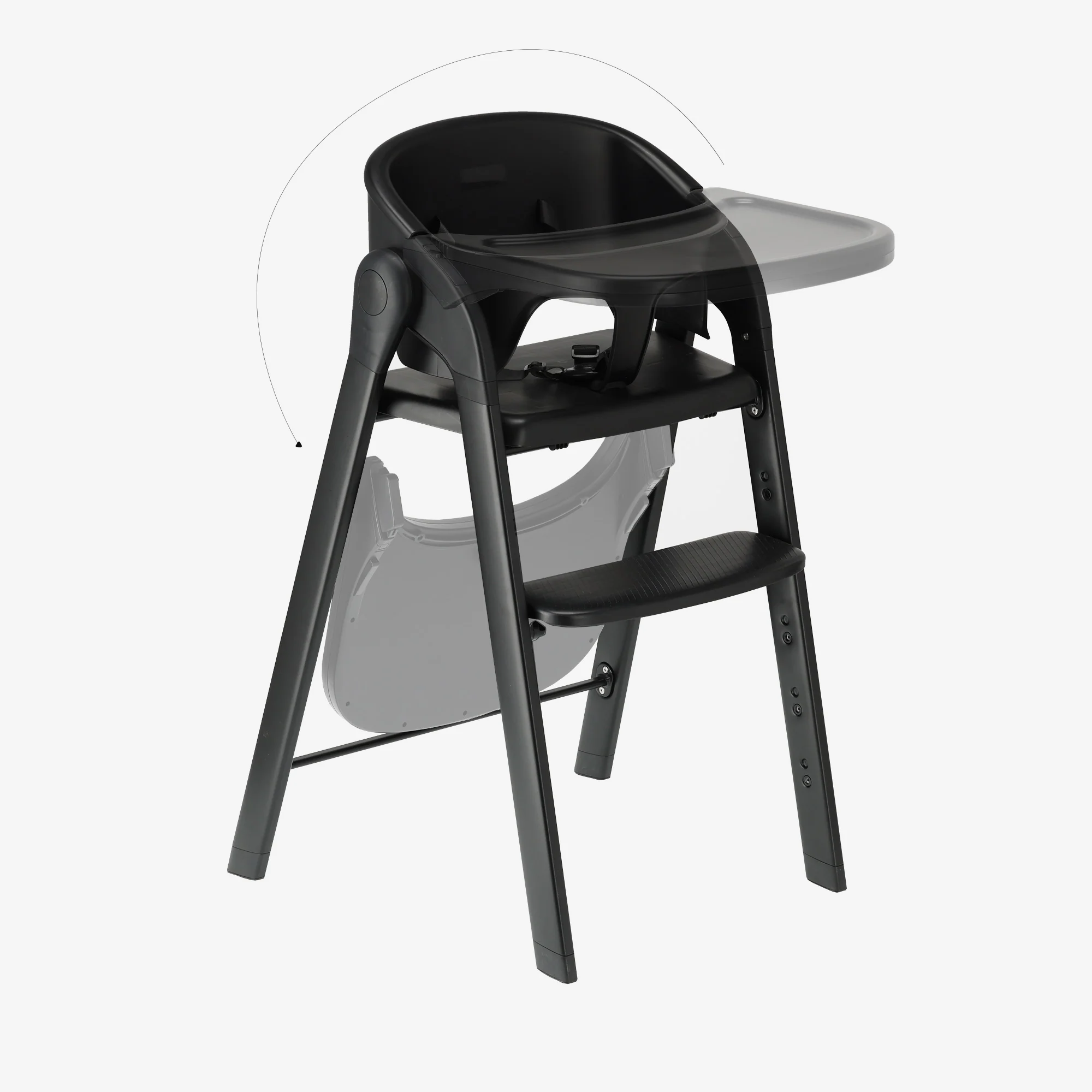 Luxe Kinderstoel Zwart - Image 7