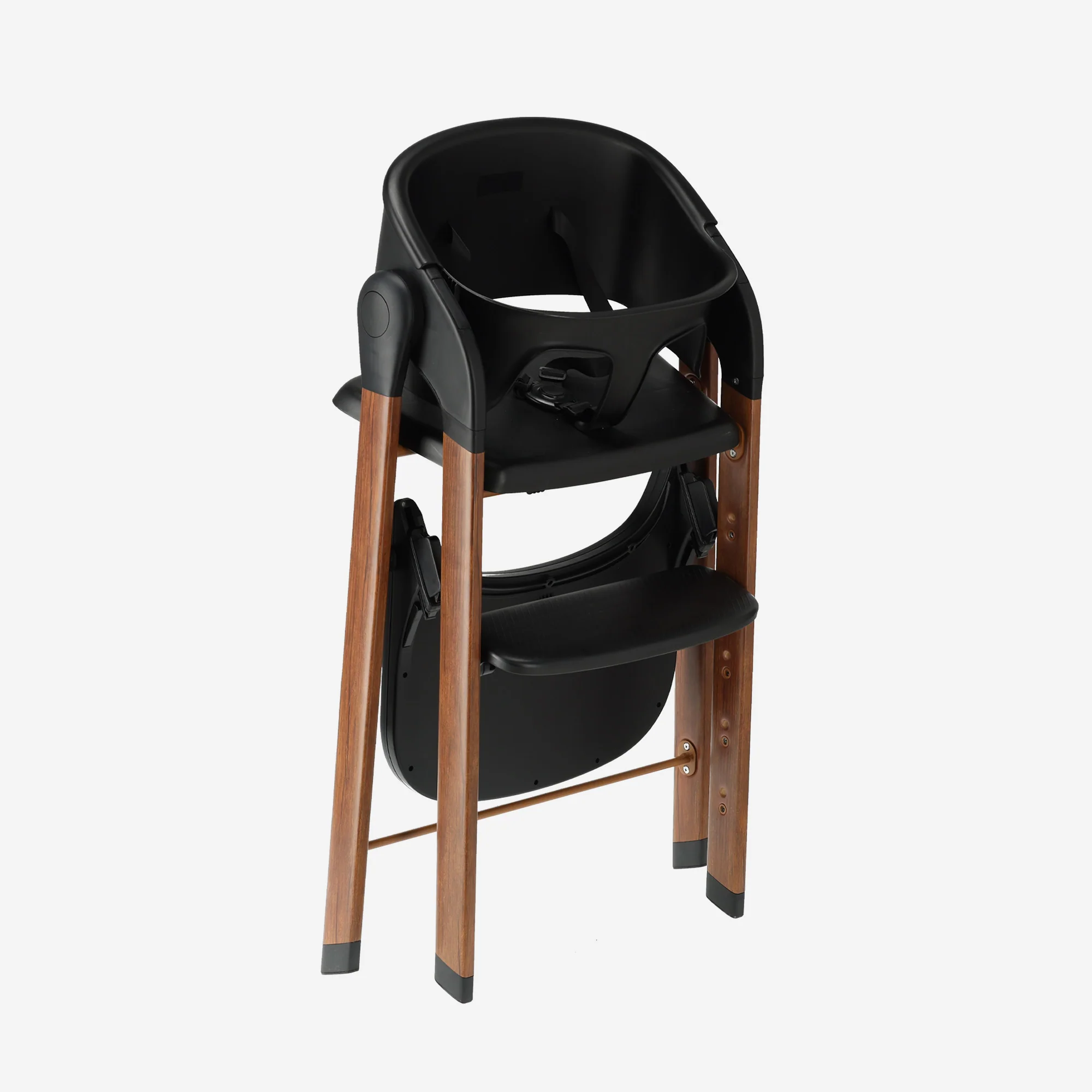 Luxe Kinderstoel Zwart / Hout - Image 15