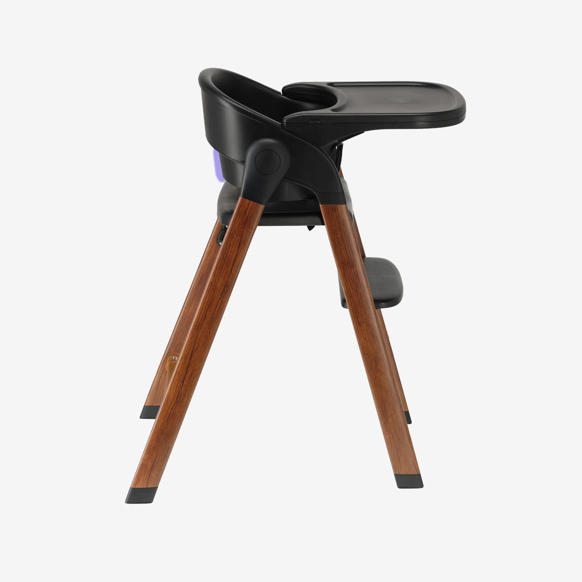 Luxe Kinderstoel Zwart / Hout - Image 6