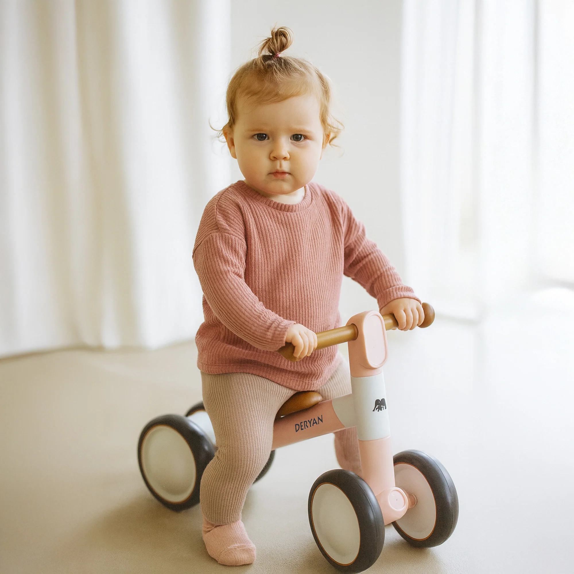Milo Loopfiets - Speelgoed Vanaf 1 jaar - Roze - Image 7