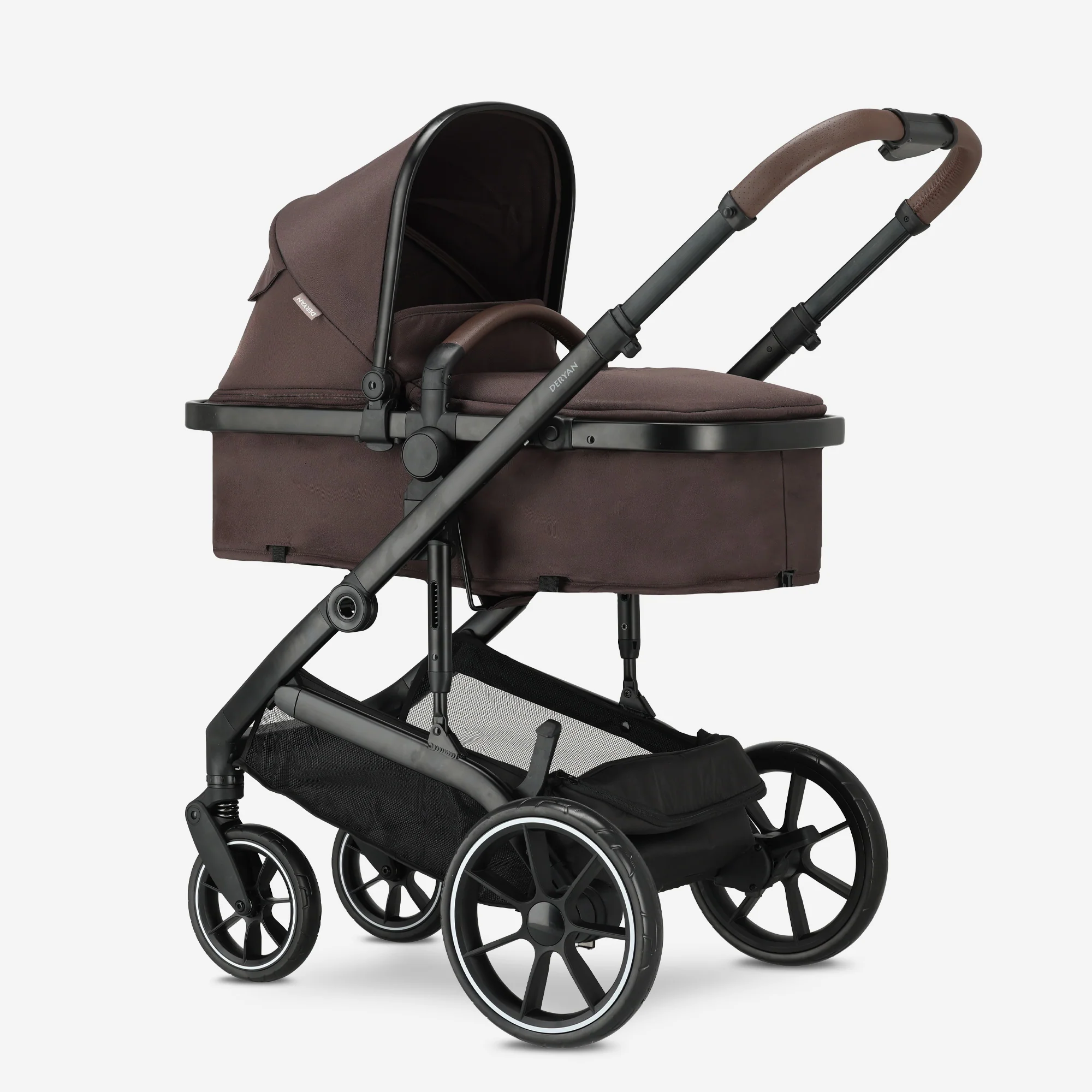 Noa 3-in-1 Kinderwagen Chocolate Brown - Image 10