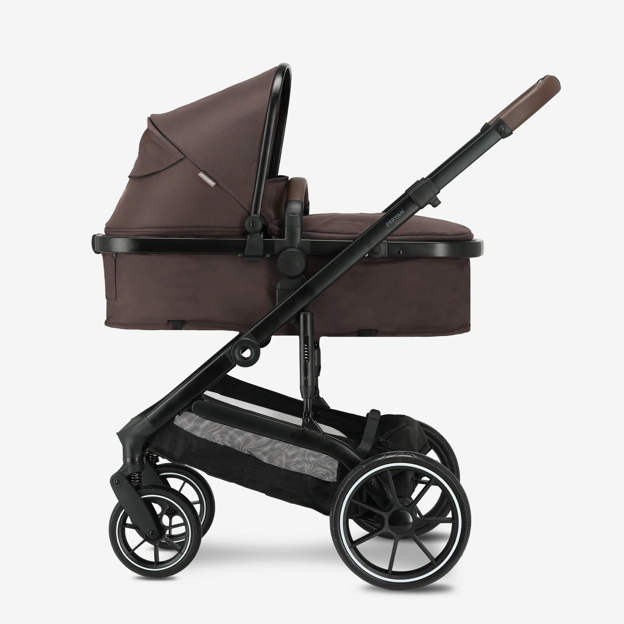 Noa 3-in-1 Kinderwagen Chocolate Brown - Image 3